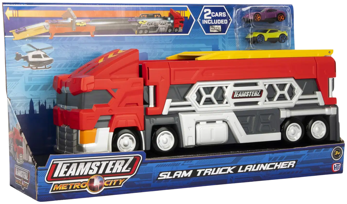 Teamsterz Metro City Slam Truck -autonkuljeutusauto - 2