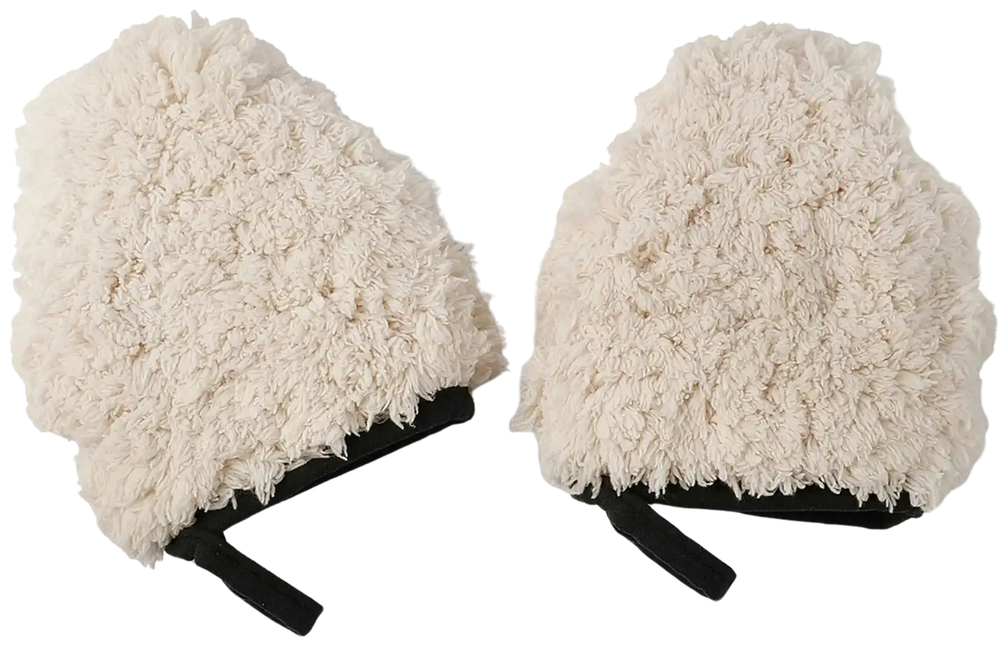 Maxshine 1140004B mikrokuituinen sormikinnas 2 kpl – 13,9×11,9 cm, 650GSM, erittäin pehmeä ja imukykyinen, täydellinen vanteiden ja ahtaiden alueiden hellävaraiseen puhdistukseen - 1