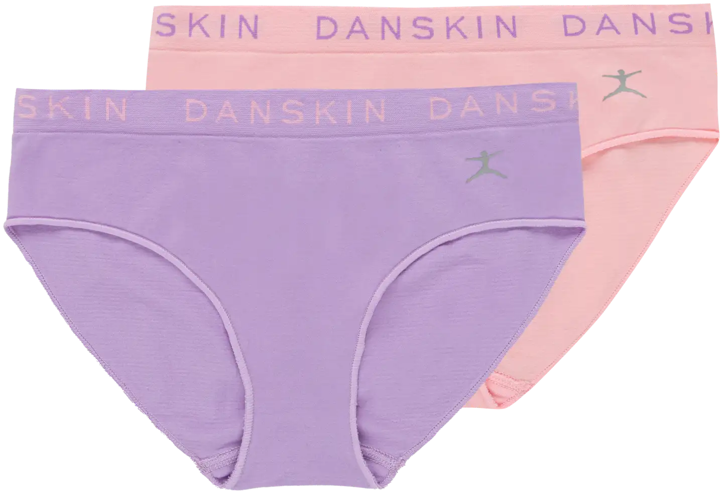 Danskin lasten saumattomat alushousut 95489D 2-pack - Lilac/pink - 1