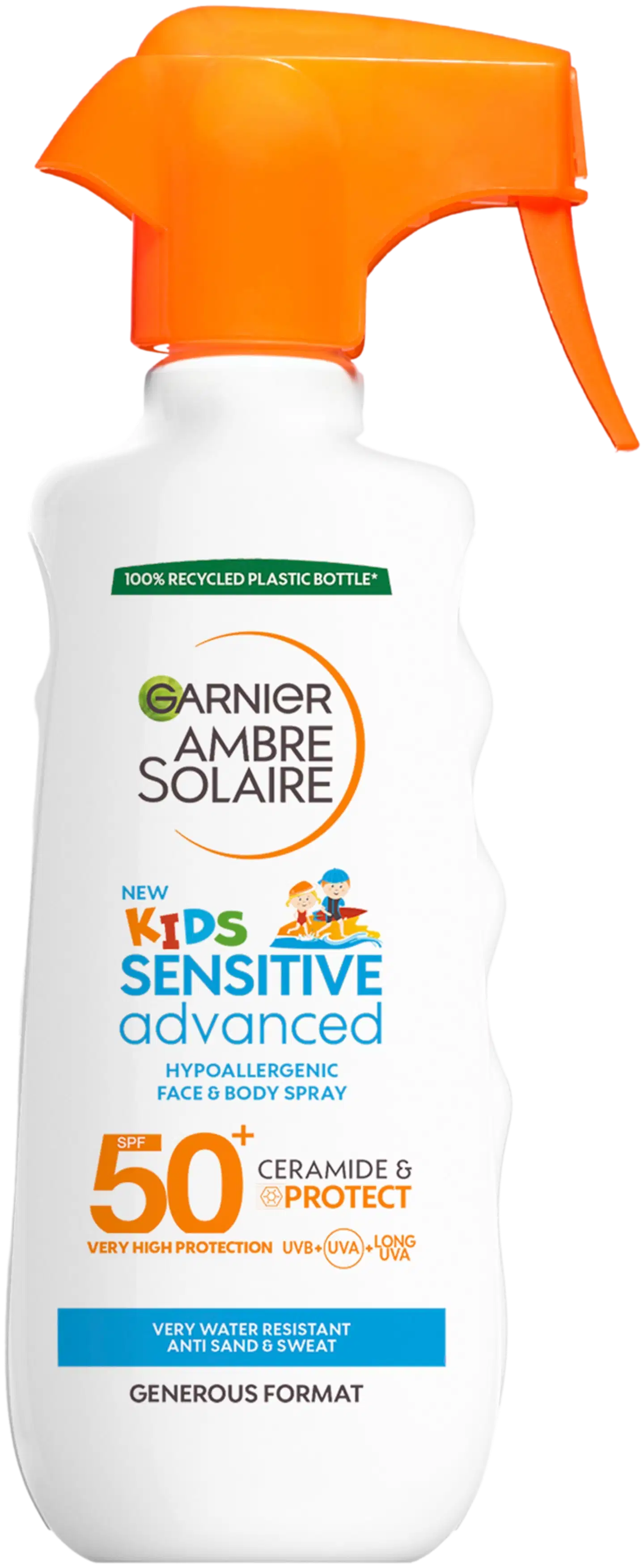 Garnier Ambre Solaire Sensitive Advanced Kids Aurinkosuoja herkälle iholle 270ml