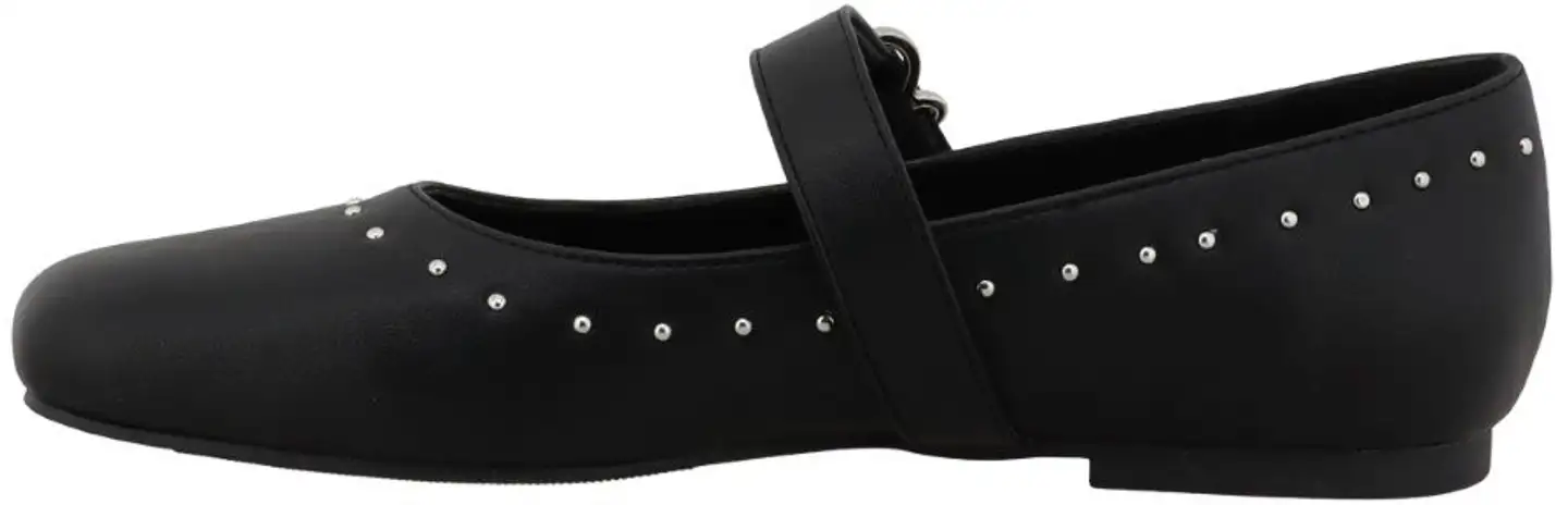 WKLY. naisten remmiballerinat Sirena - BLACK - 2