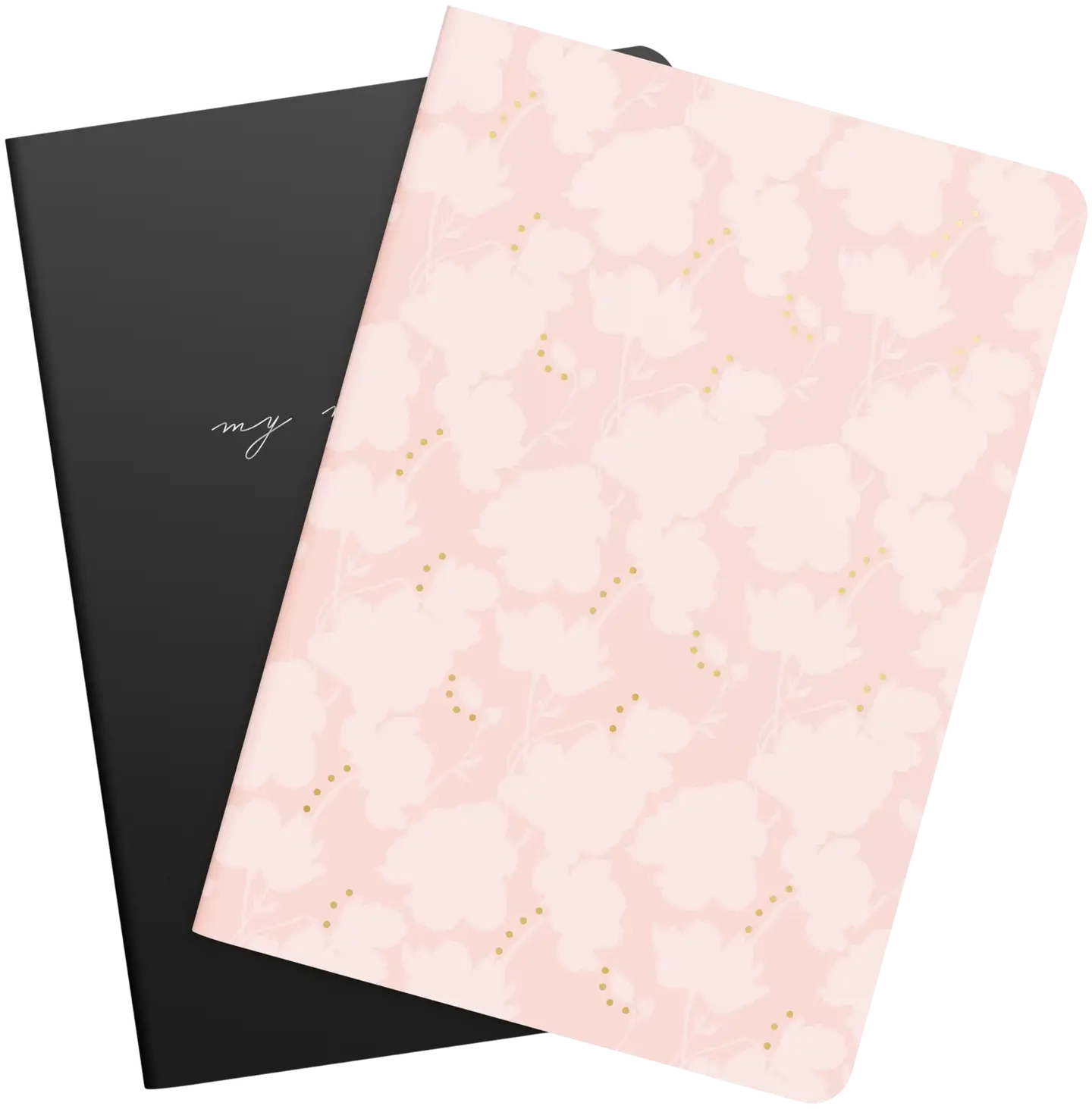 Notebook Flower & Notes A5 2 pack - 1