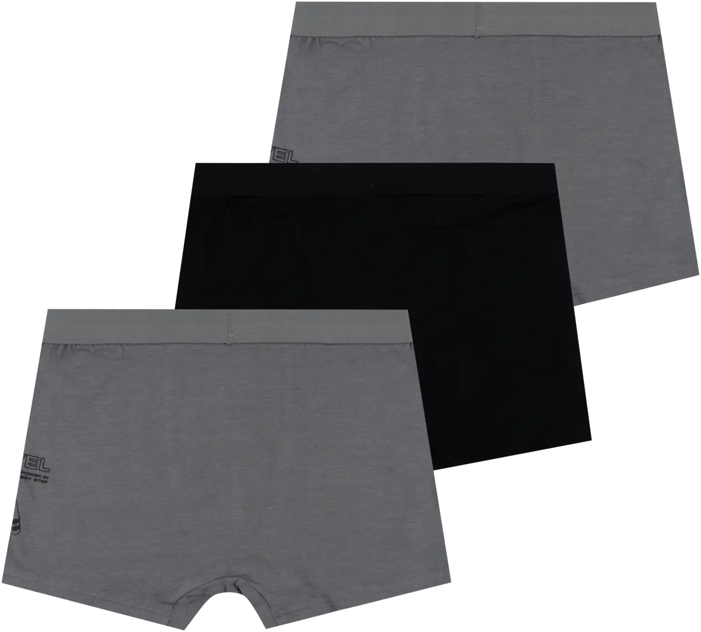 House lasten bokserit Level up 231H260815 3-pack - Grey Print - 2