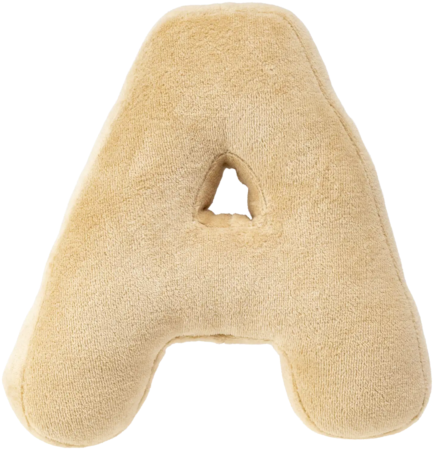 Lumo Stars Pehmokirjain A beige, velboa