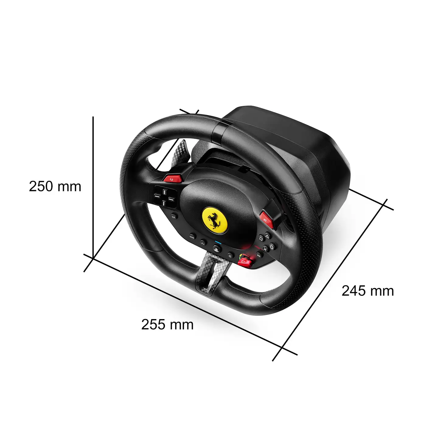 Thrustmaster T98 Ferrari 296 GTB rattipolkimet PS5/PS4/PC - 14