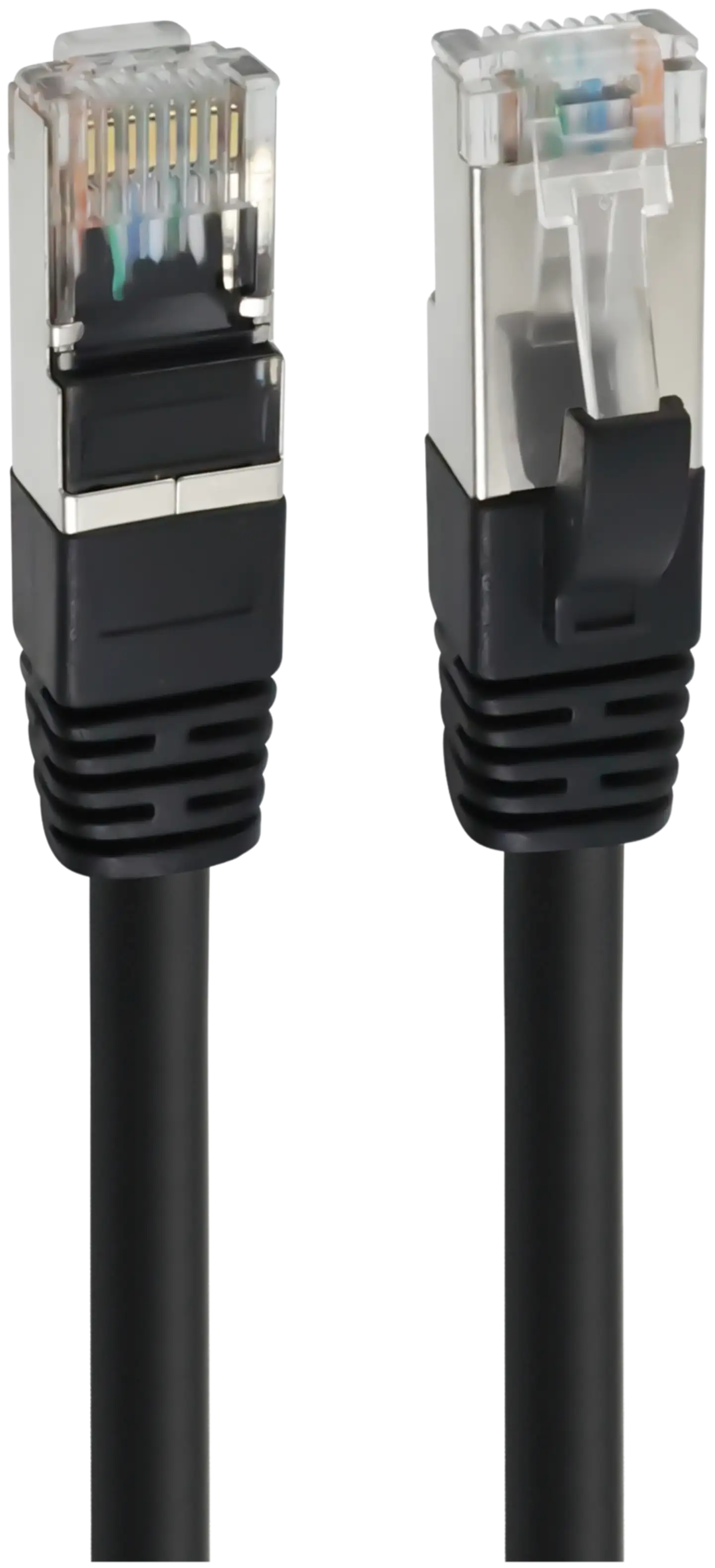 Wave S/FTP CAT6a Ethernet parikaapeli, 5m, Musta - 1