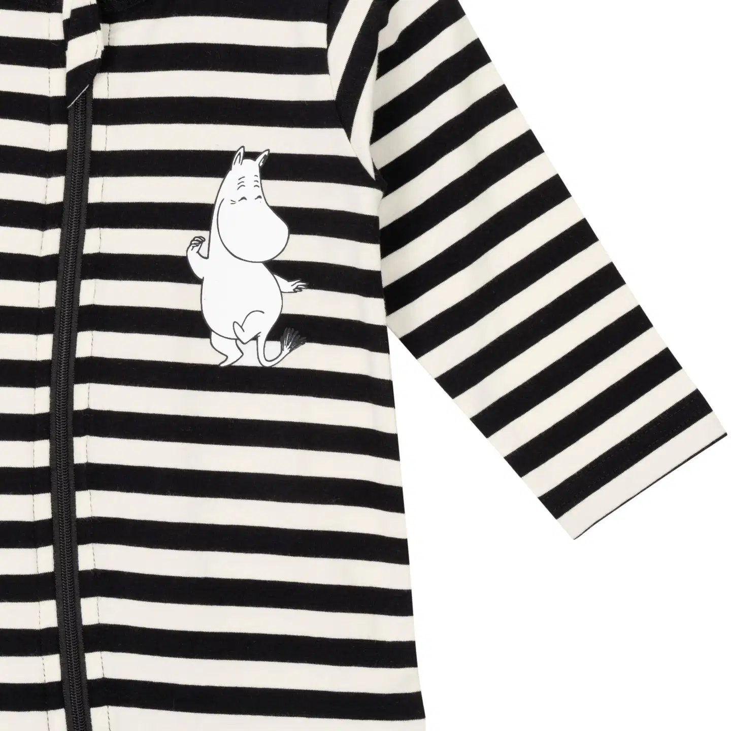 Muumi vauvojen pyjama Raidallinen 593913 - musta - 3