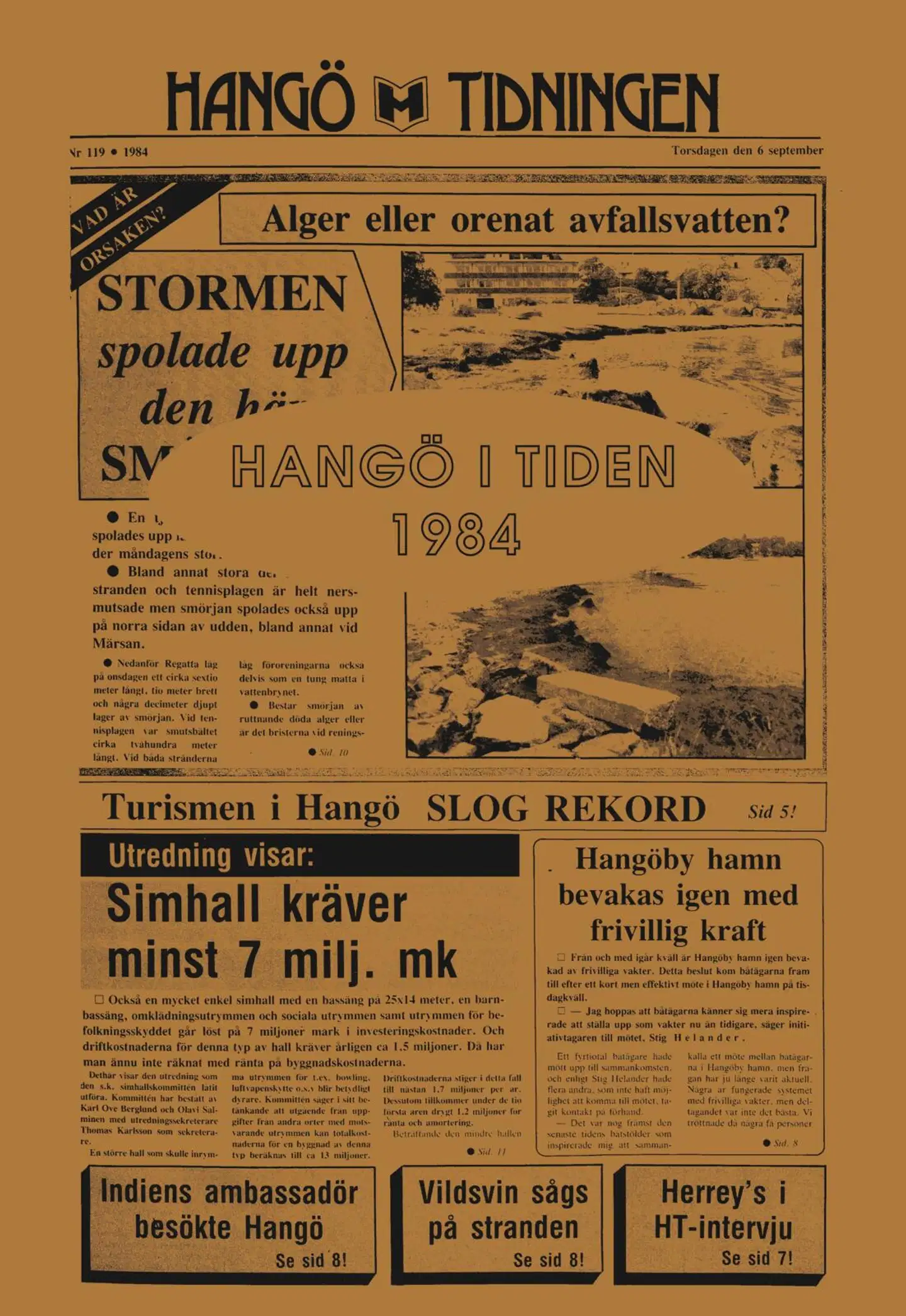 Karlsson, Hangö i tiden - 1984 - Del 19