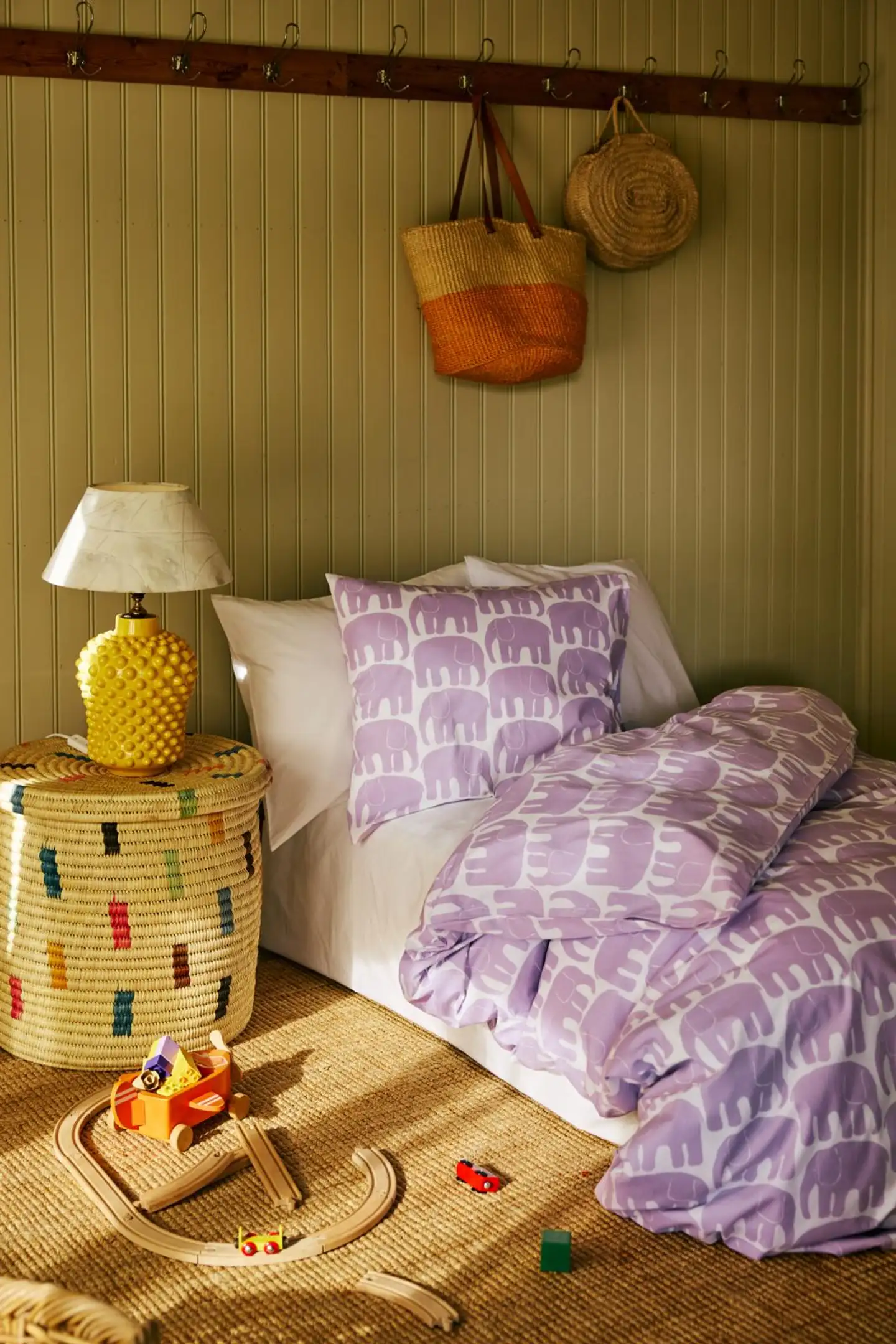 Finlayson tyynyliina Elefantti 50x60cm vaalea liila - 2