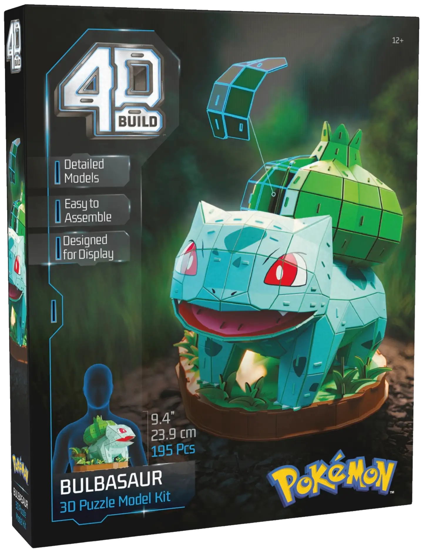 4D Puzzles Pokemon 30 cm - Bulbasaur - 3