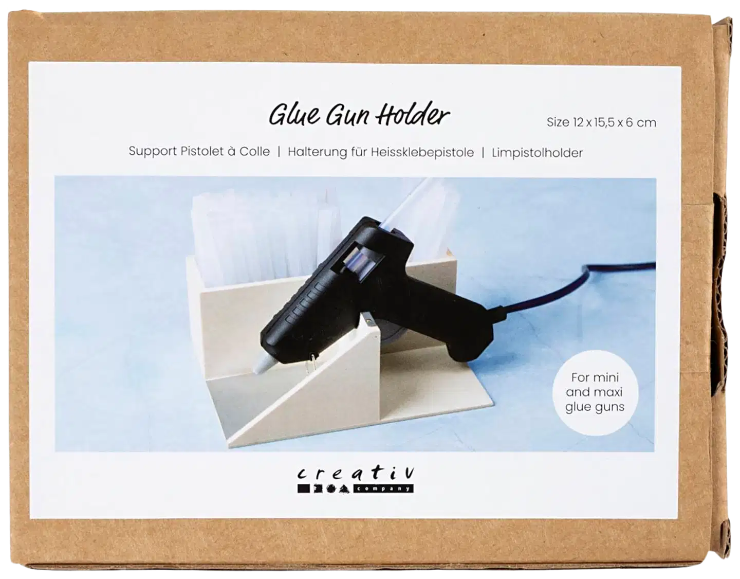 Creativ Company liimapistooliteline, koko 12x15,5x6 cm - 2