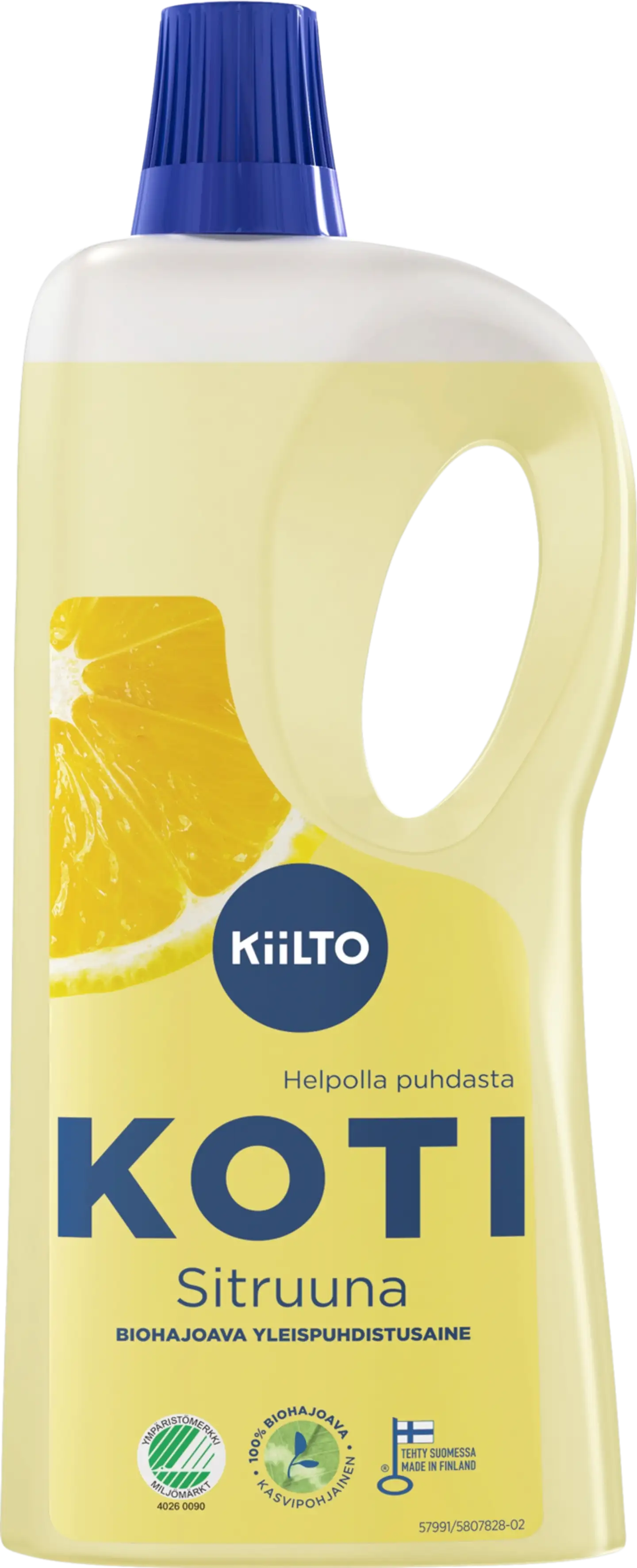 Kiilto Koti biohajoava yleispuhdistusaine Sitruuna 1 L