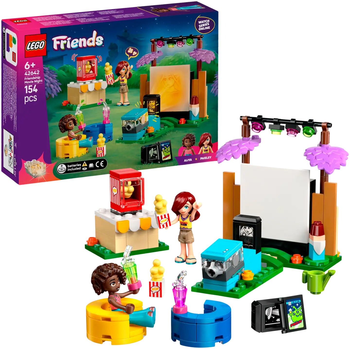 LEGO® Friends 42642 Ystävysten elokuvailta - 1