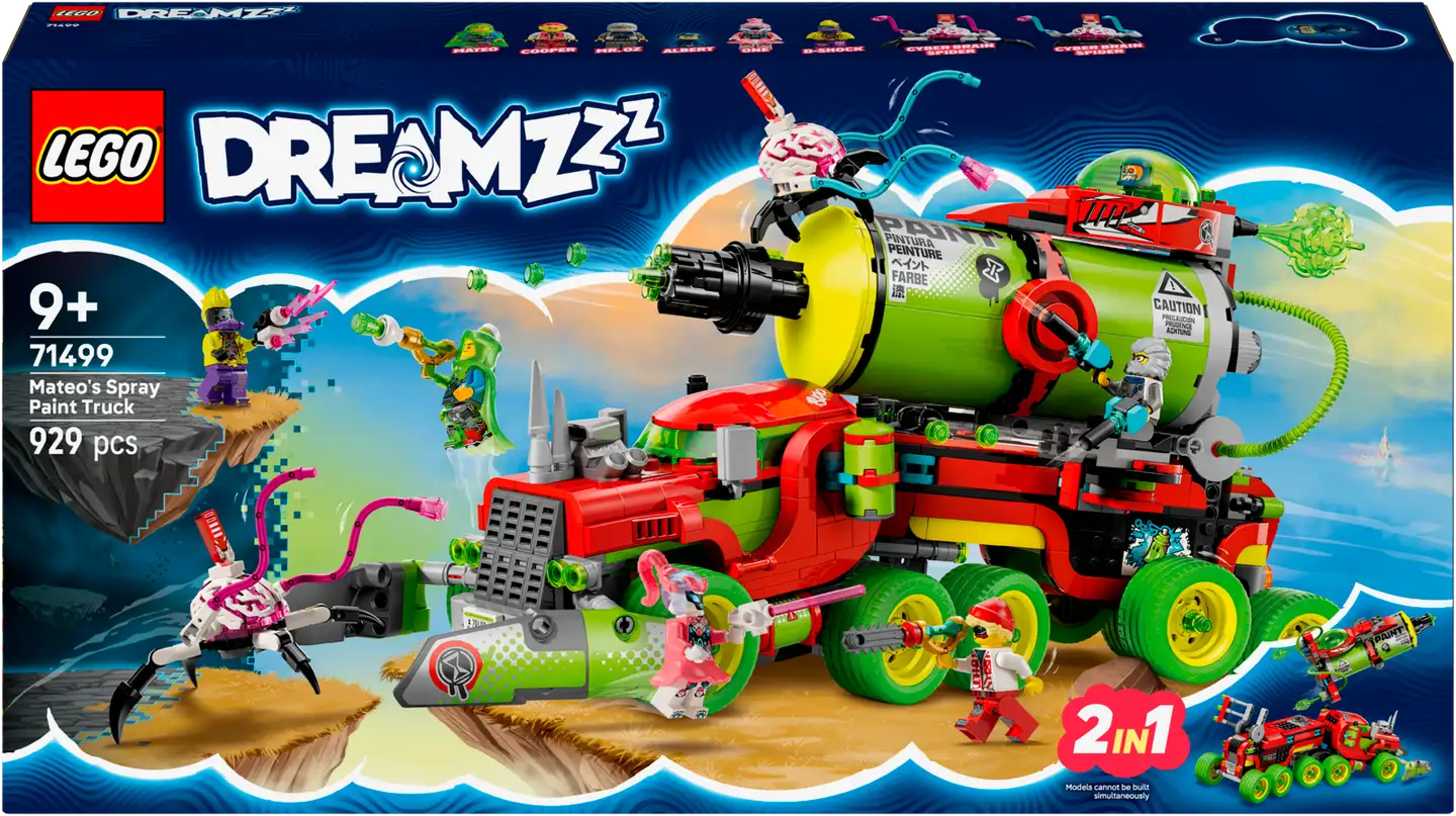 LEGO® DREAMZzz 71499 Mateon spraymaaliauto - 2