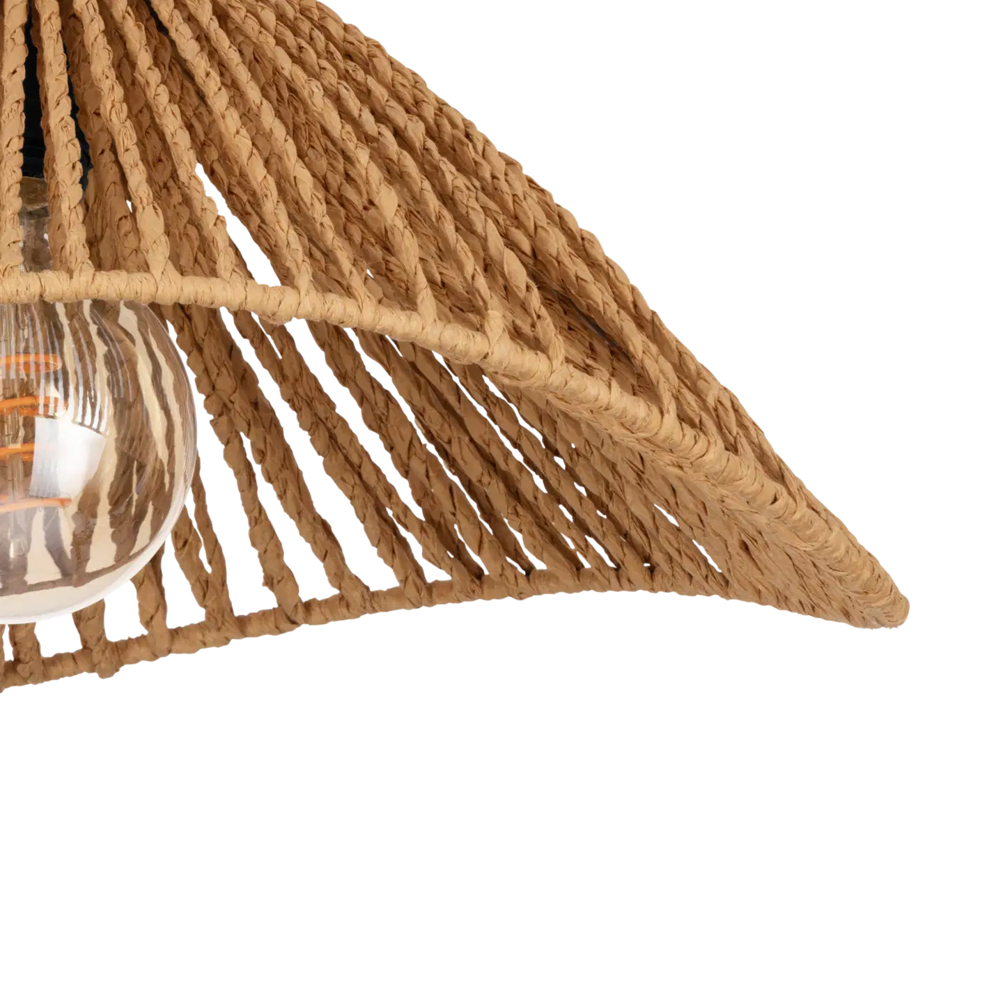 EGLO kattovalaisin Naturlavister E27 musta/ruskea - 4