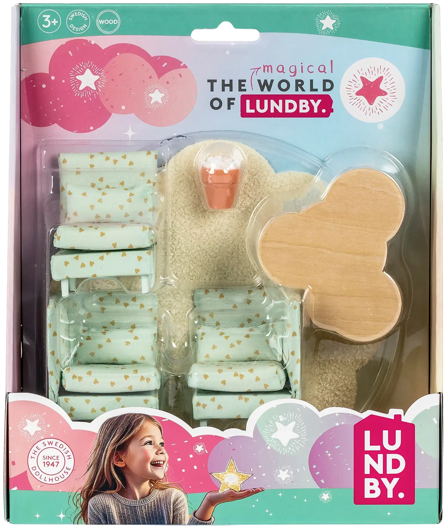 Lundby nukketalon tarvikkeet Lounge - 1