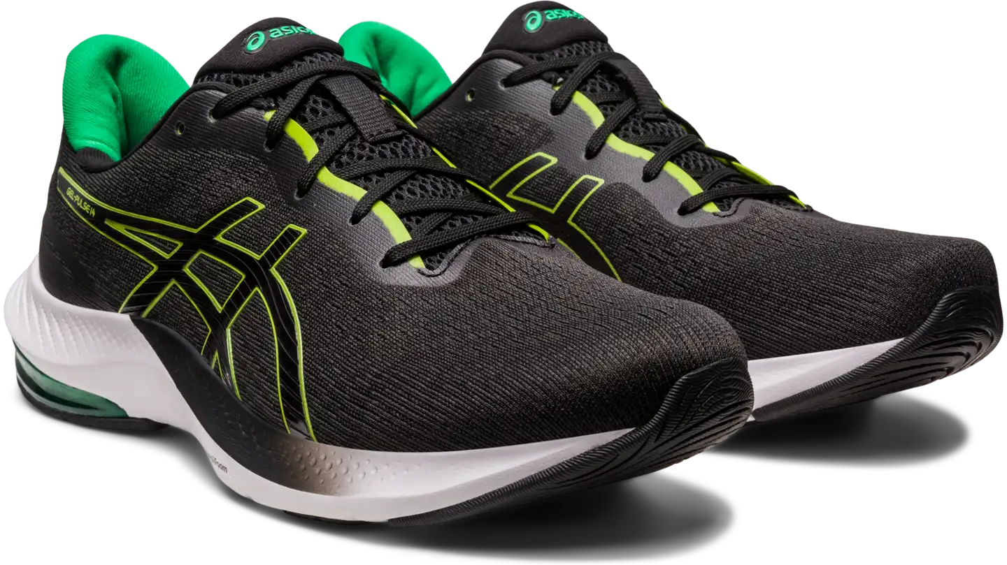 Asics miesten juoksujalkine Gel-Pulse 14 - GRAPHITE GREY/LIME ZEST - 3