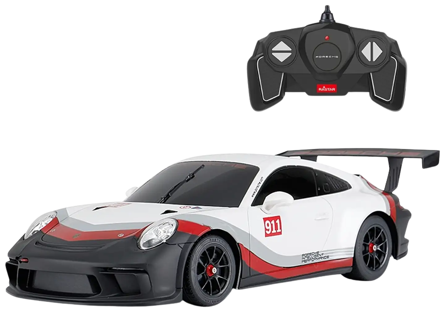 RASTAR 1:18 Porsche 911 GT3 CUP radio-ohjattava 25 cm