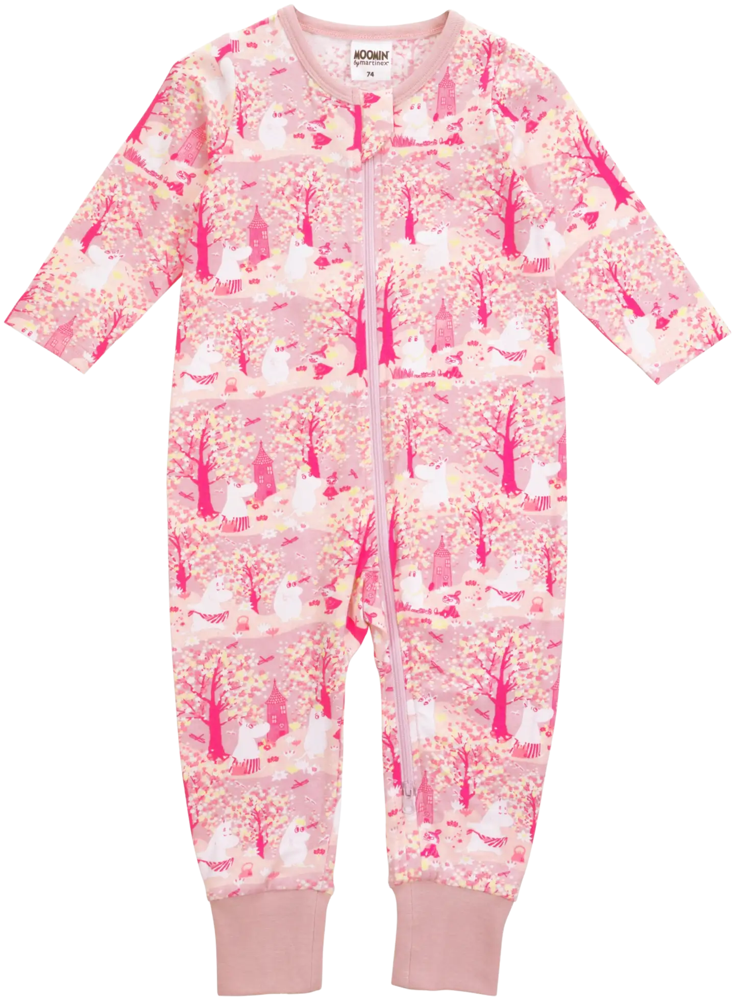 Moomin by Martinex vauvojen pyjama Kirsikankukka 586756 - liila