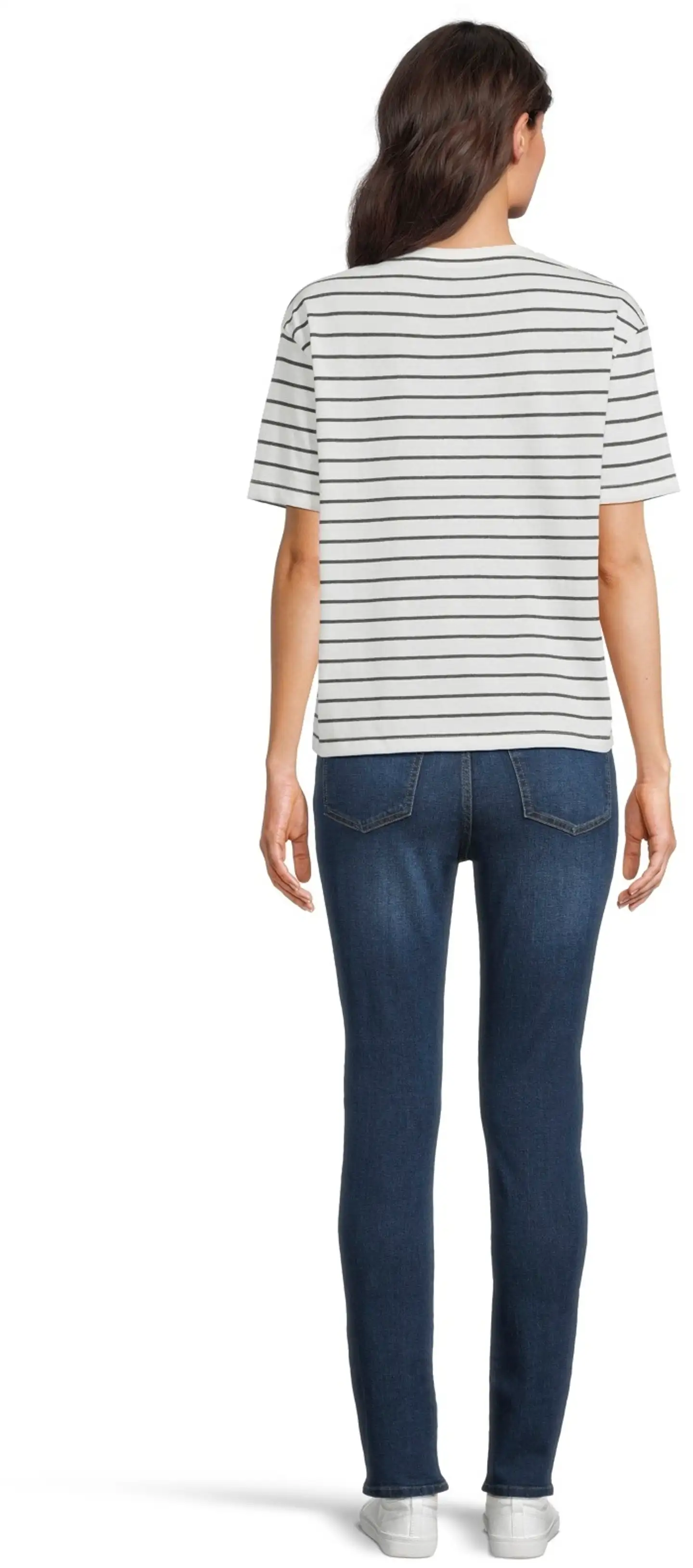 House naisten t-paita CYCLO® Boxy-V - Charcoal - 3