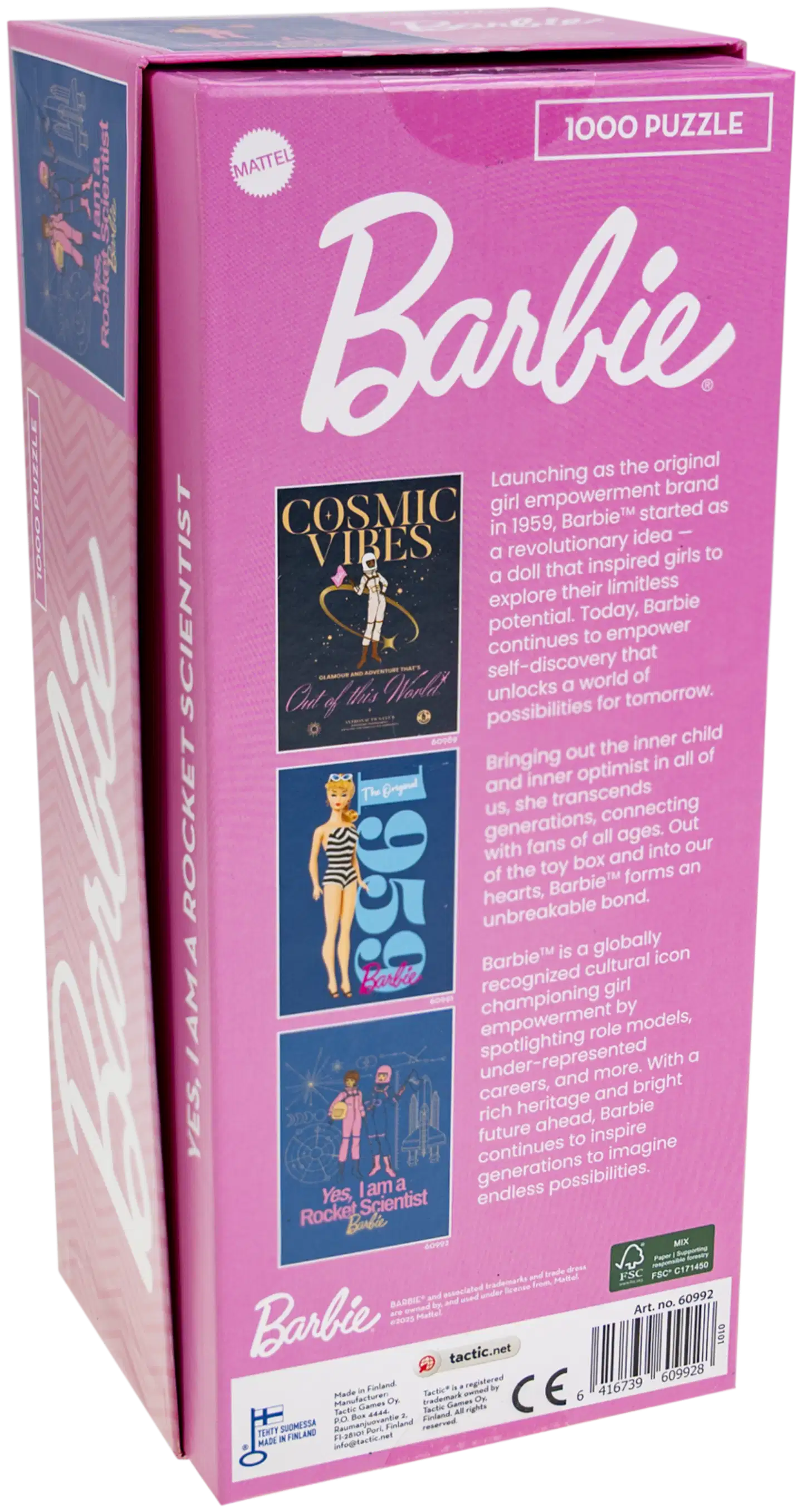 Tactic palapeli Barbie 1000 palaa, erilaisia - 11