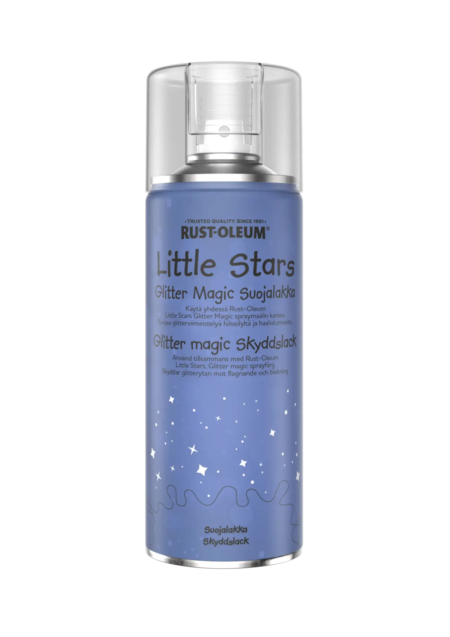 Rust-Oleum Little Stars Glitter Magic spraymaali suojalakka 400ml Spray