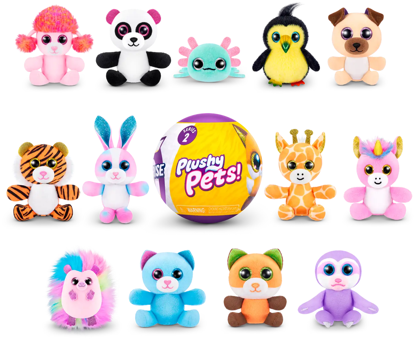 5 Surprise pehmolelu Plushy Pets! Series 2 - 3