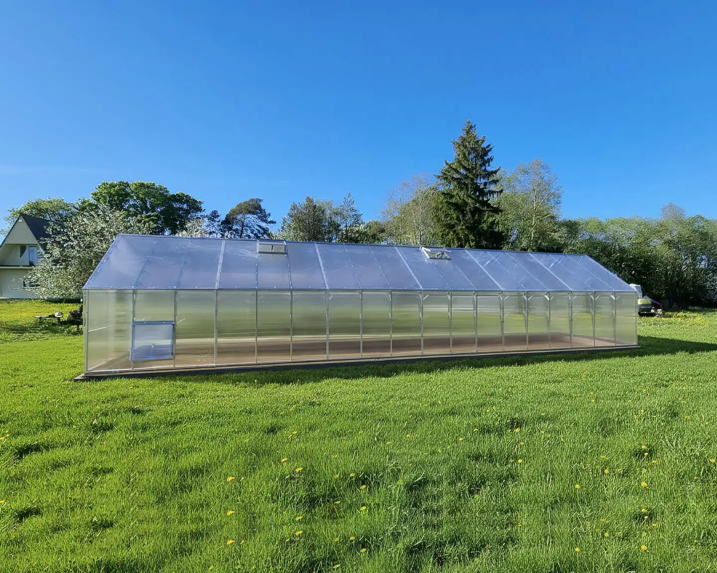 Ecoslider kasvihuone DD 4.0 X 12.58 - 6