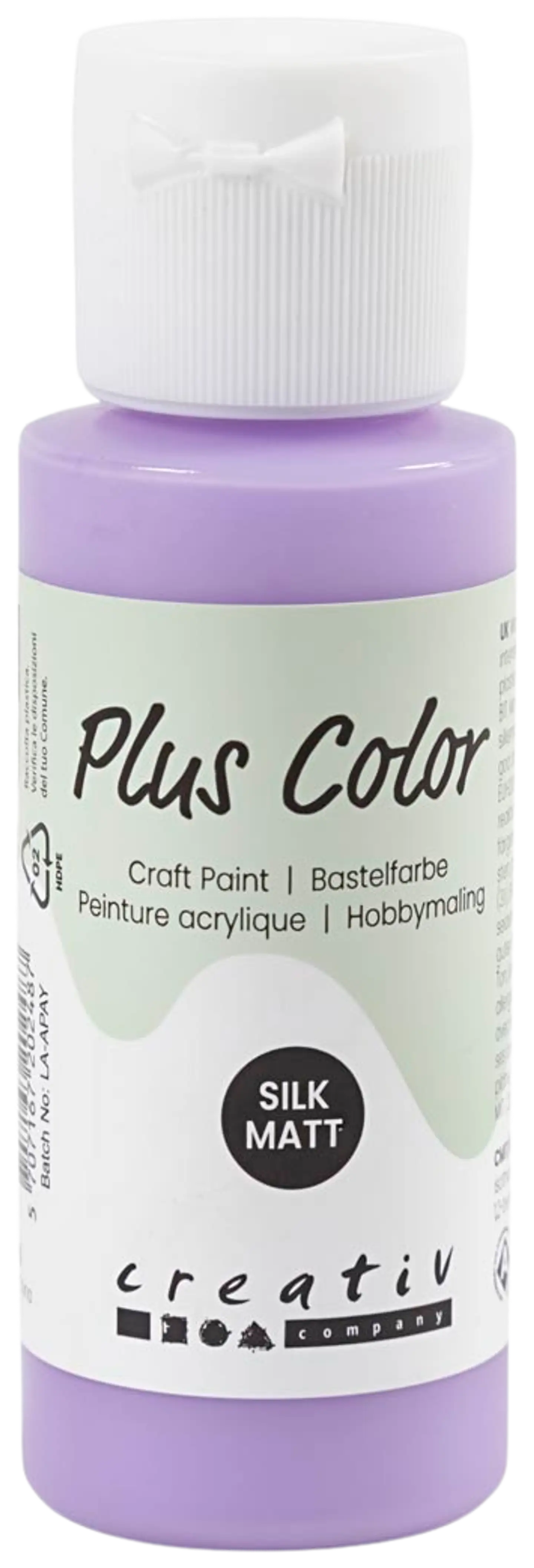 Plus Color askartelumaali 60 ml violetti - 1