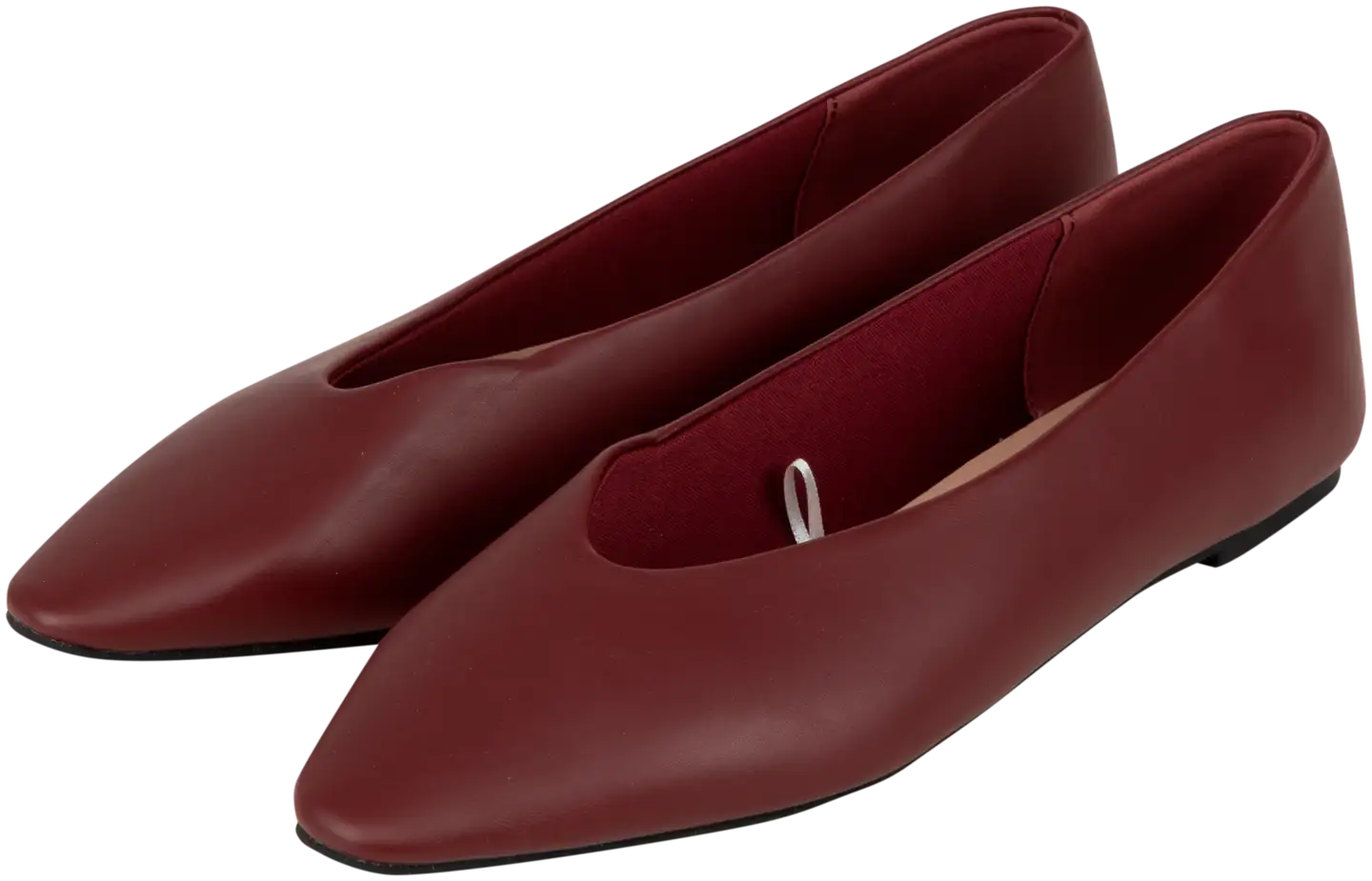 TEX naisten ballerinat I956688 - burgundi - 1