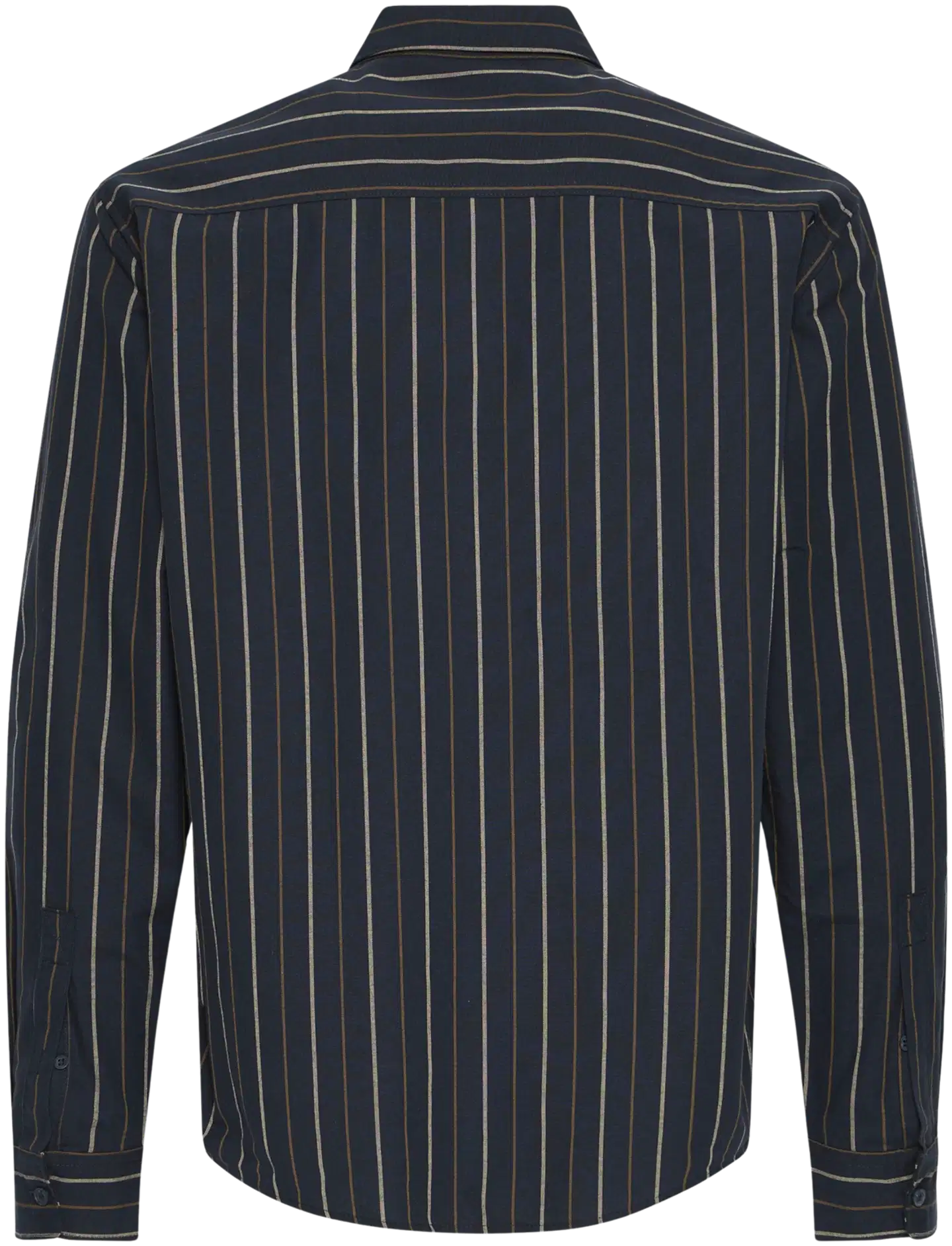 Blend miesten raidallinen oxford kauluspaita - SALUTE - 2