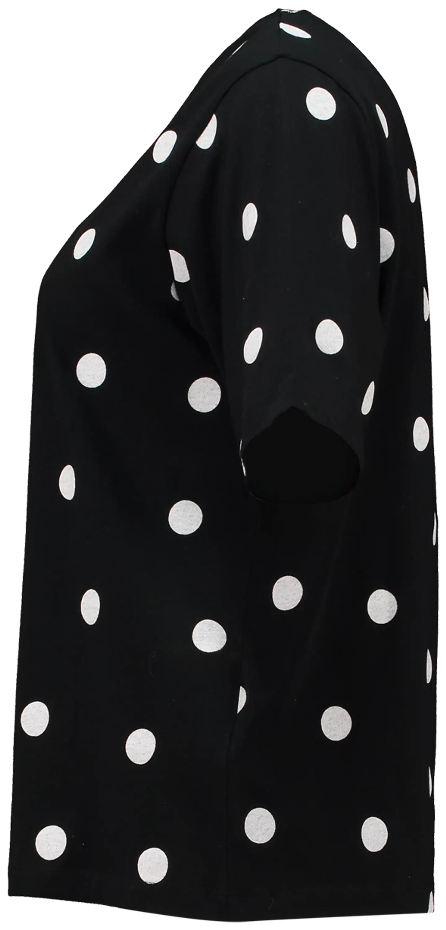 Zabaione naisten t-paita Lo44uisa - P dot black offwhite - 2