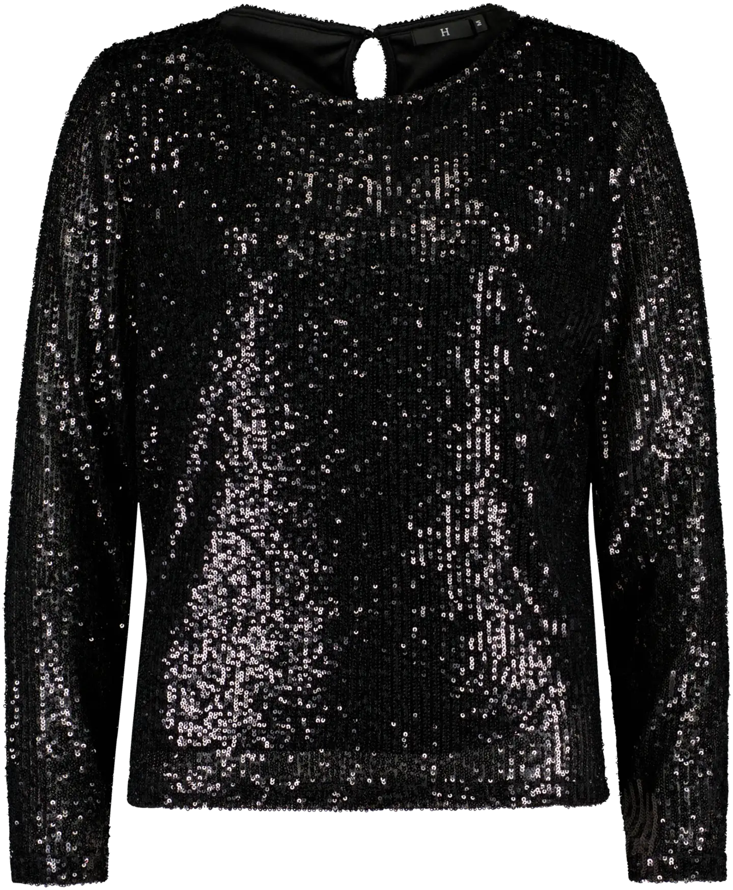 House naisten paljettipusero 213H402530 - Jet Black - 1