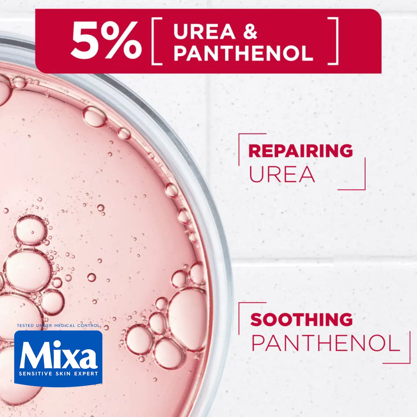 Mixa Urea Cica Repair Vartalovoide, jolla on ihon suojamuuria korjaava vaikutus erittäin kuivalle iholle 250ml - 3