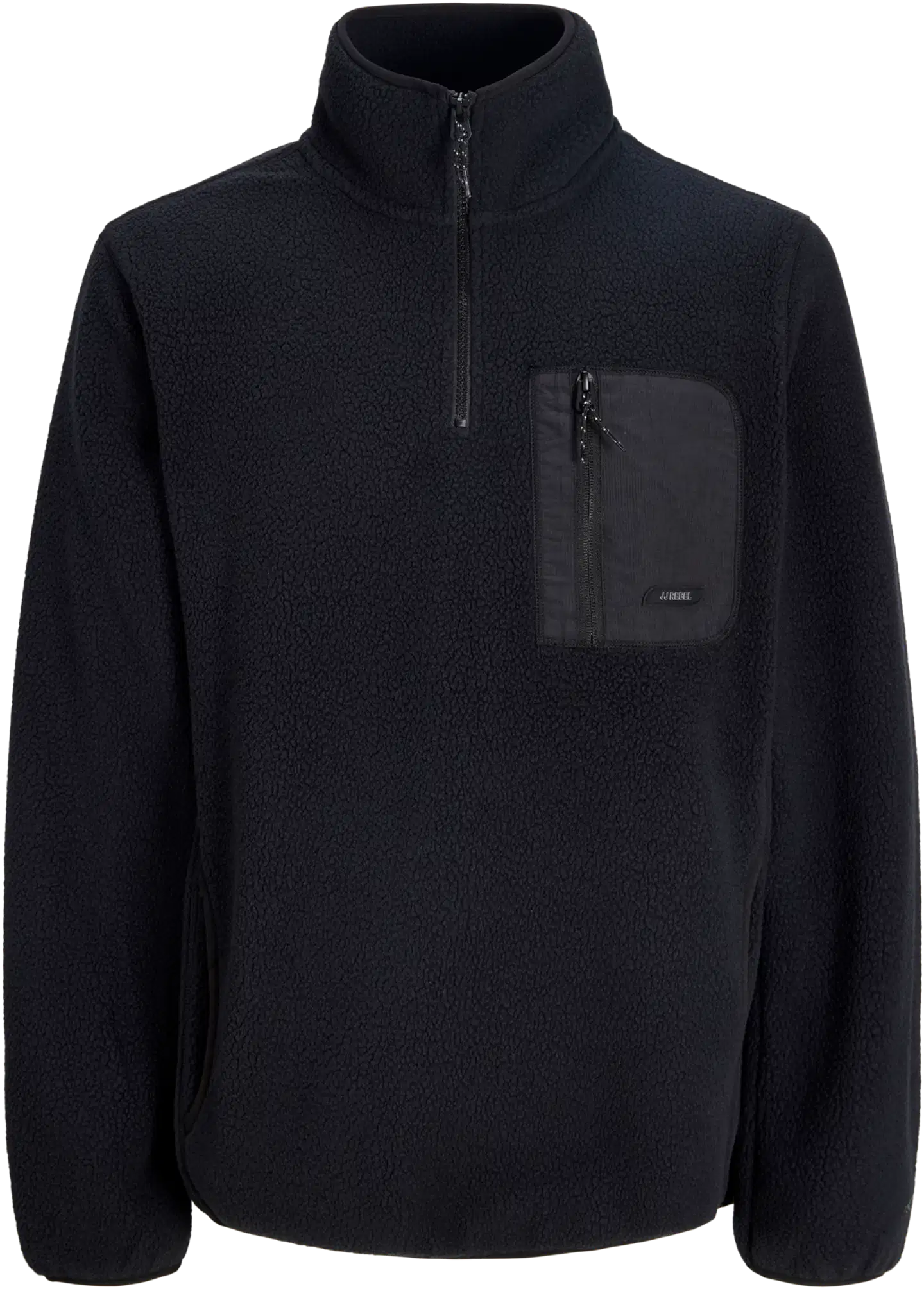 JJ Rebel miesten teddytakki Jrebcode 12304759 - Black - 1