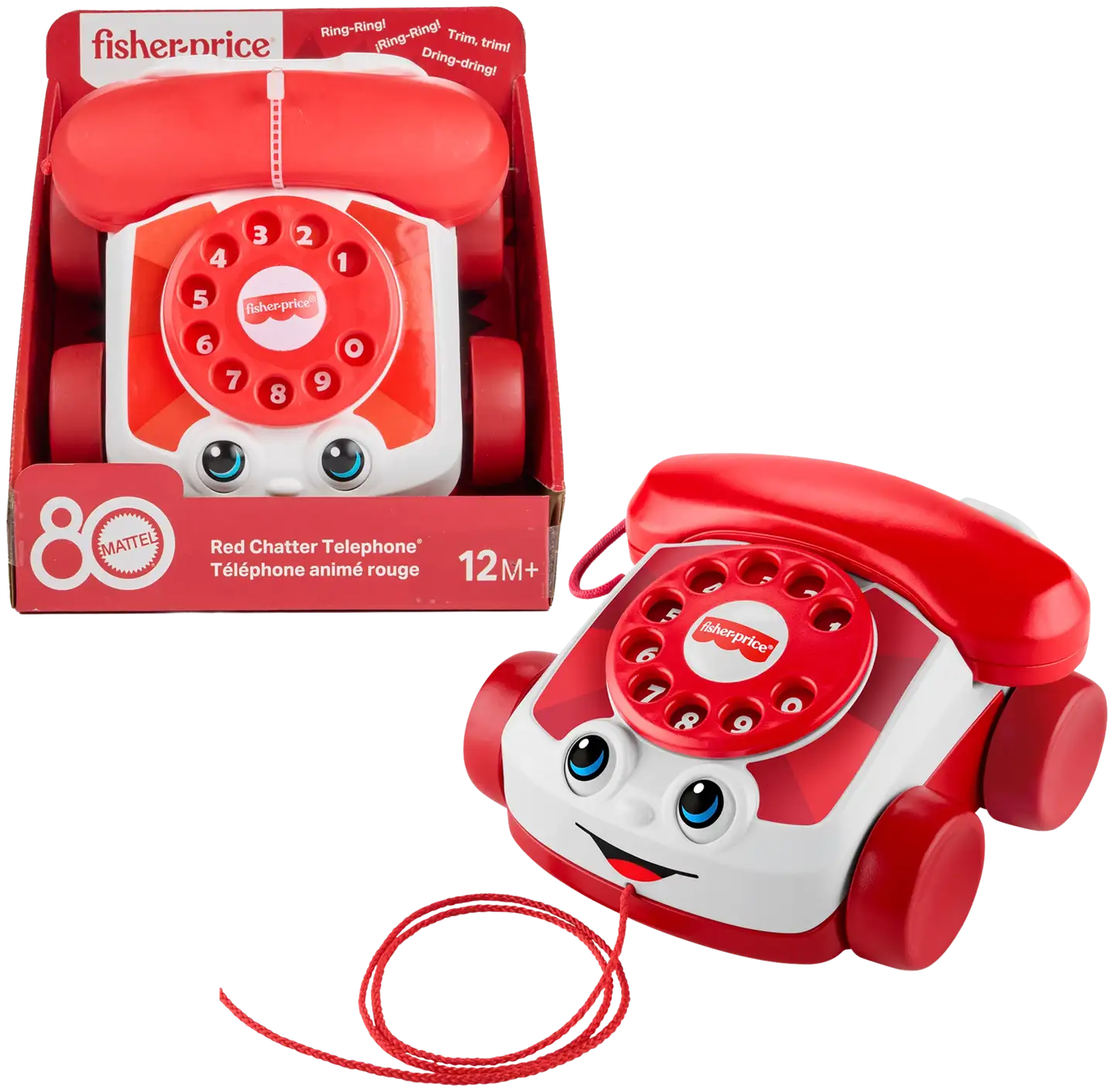 Fisher-Price Taaperon Leikkipuhelin Erikoisvärissä - 1