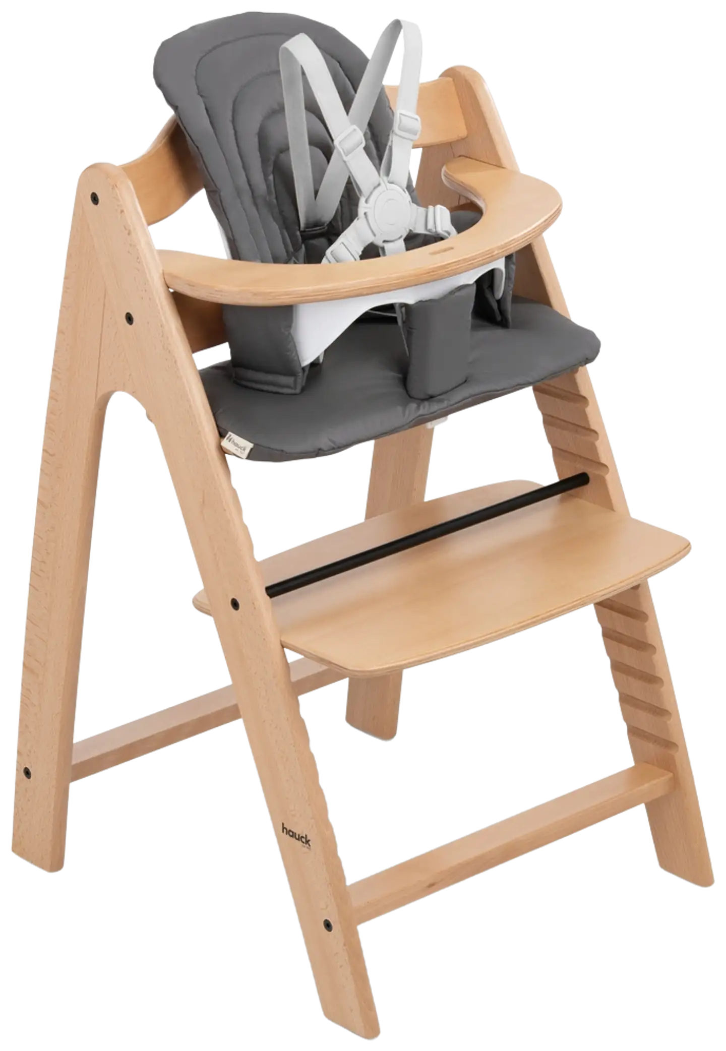 Hauck istuinpehmuste syöttötuoliin Highchair tummanharmaa - 7