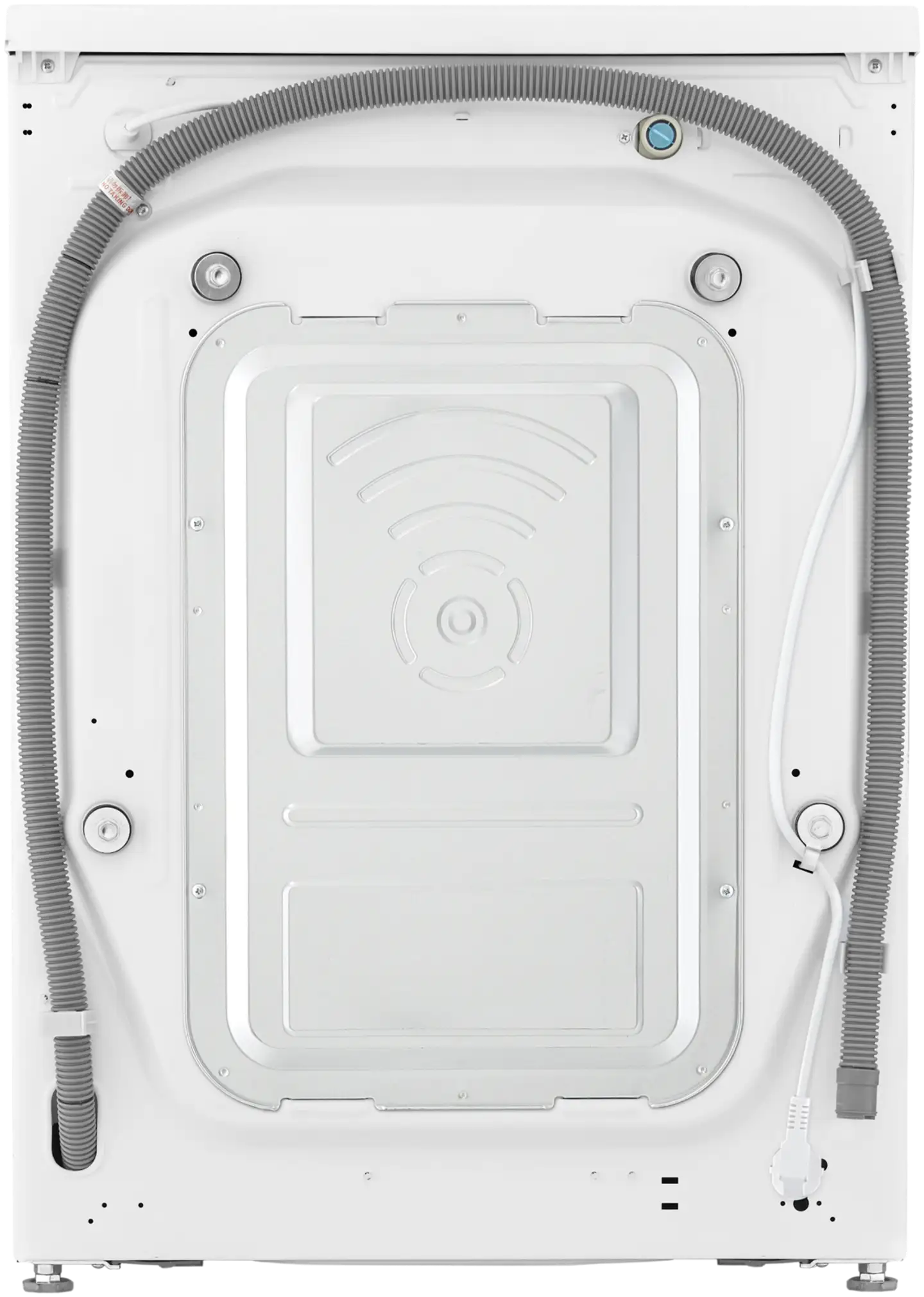 LG kuivaava pyykinpesukone F4Y5RRP1WY 10/6kg valkoinen - 6