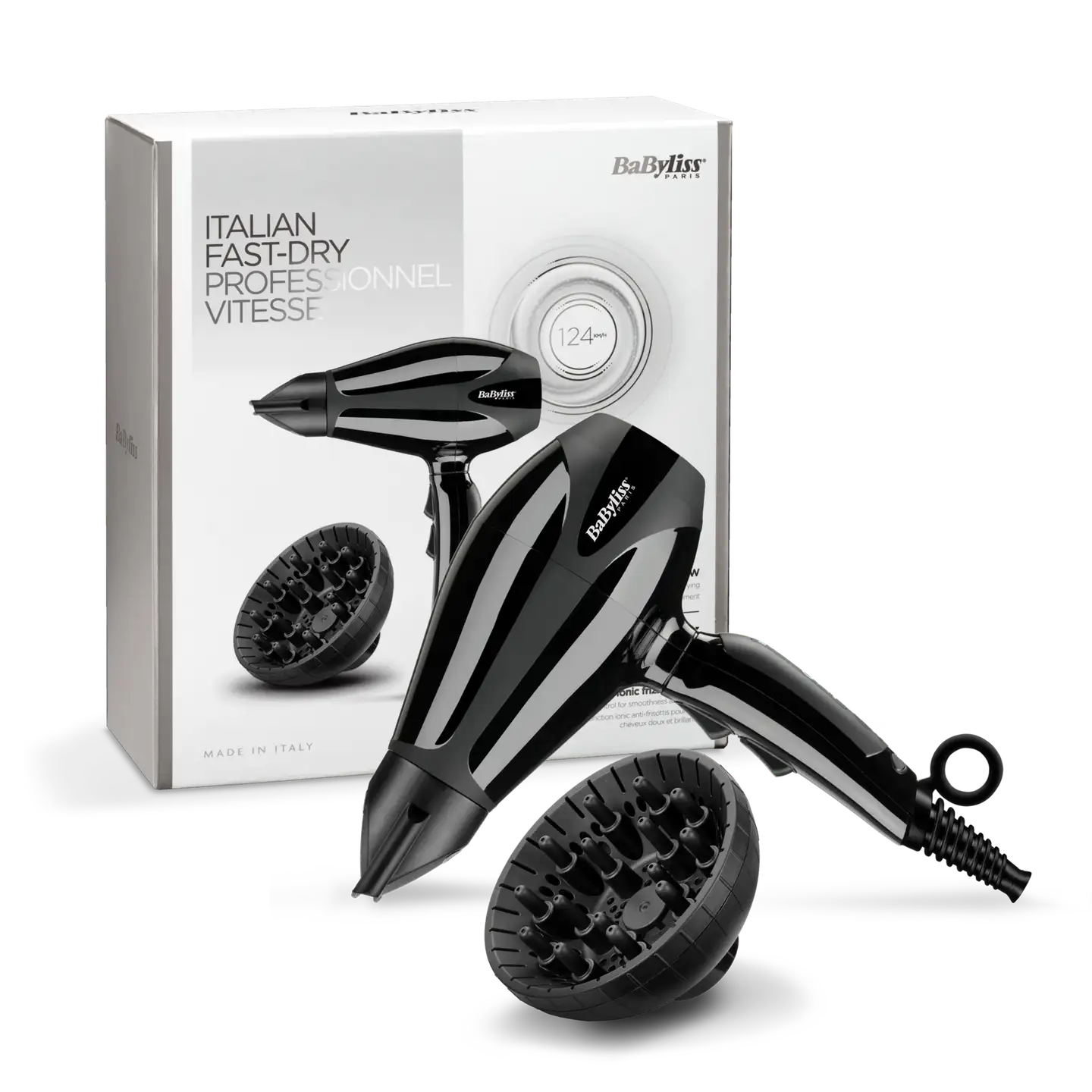 BaByliss hiustenkuivaaja Compact Pro 2400 - 4
