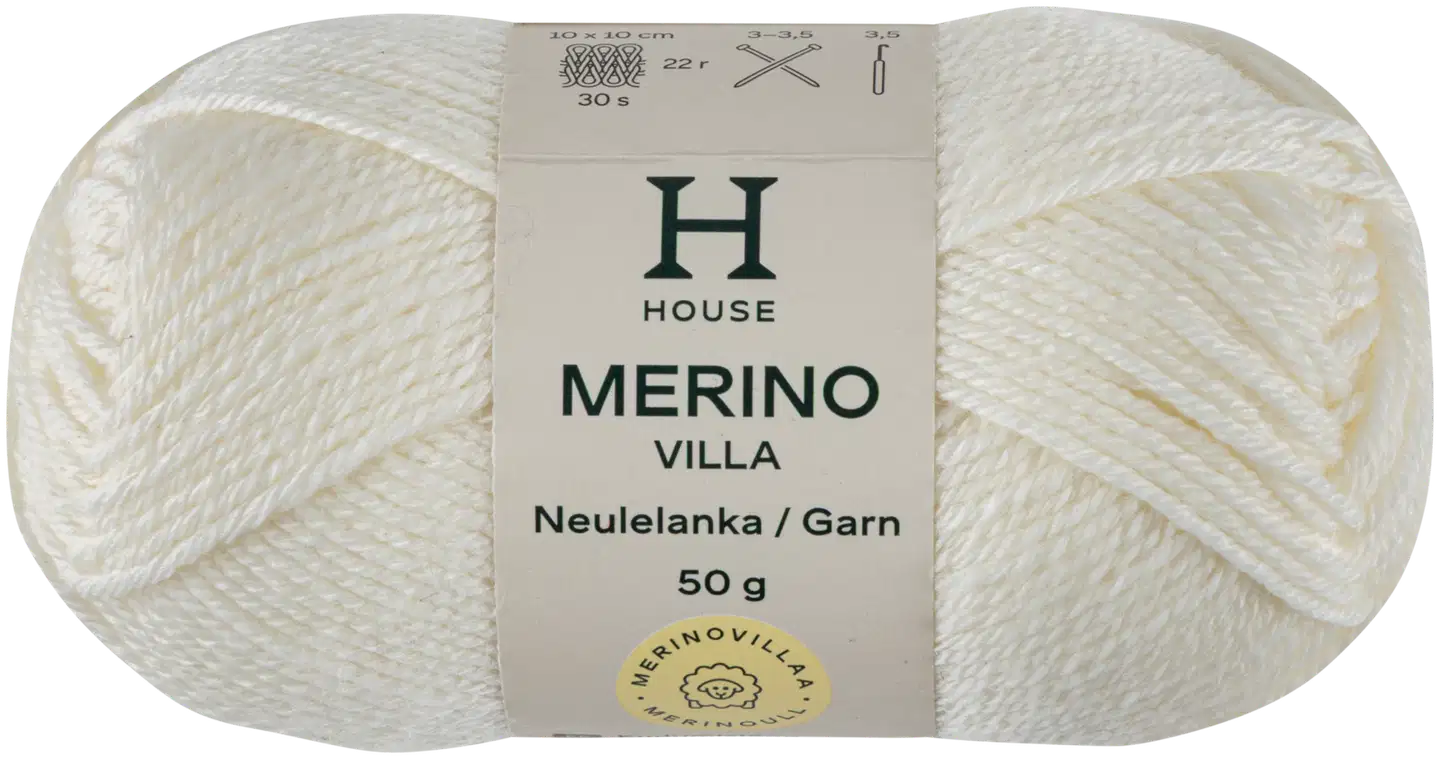 House lanka merinovilla 50g CNE-1833 off white