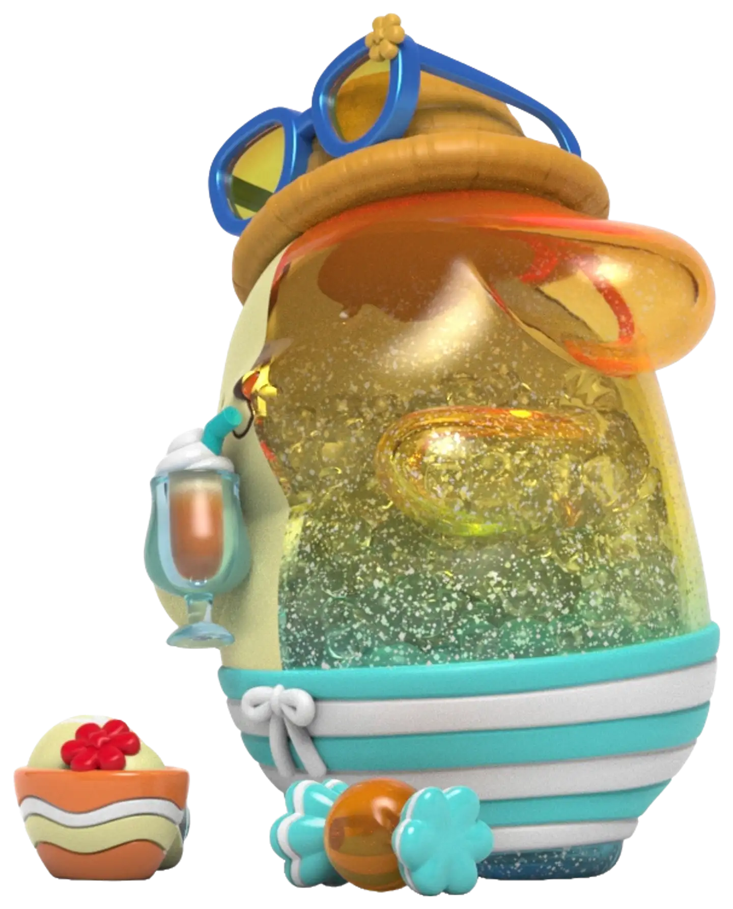 Mighty Jaxx keräilyhahmo Kandy Pompompurin Sea Breeze - 4