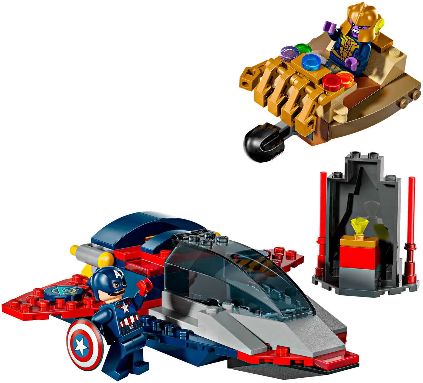 LEGO Super Heroes 76319 Captain America vastaan Thanos - 4