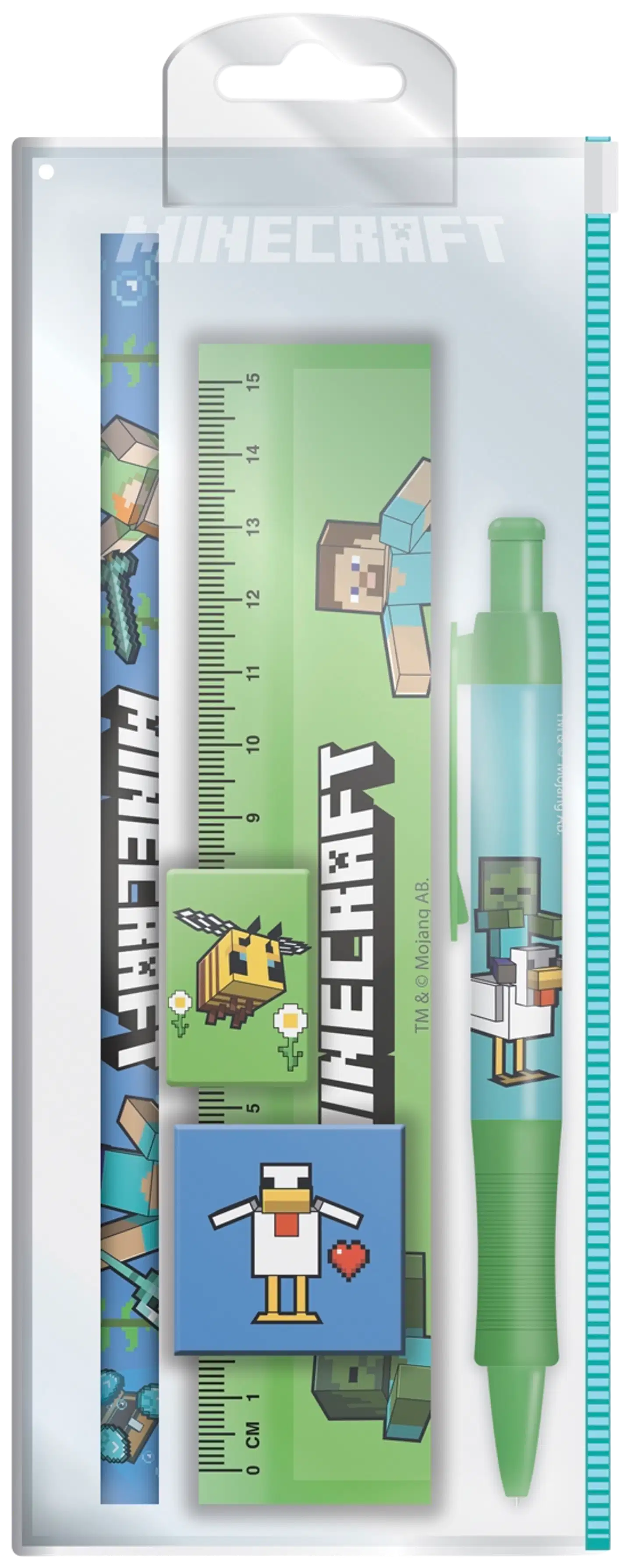 Minecraft 5-os. kirjoitussetti - 2