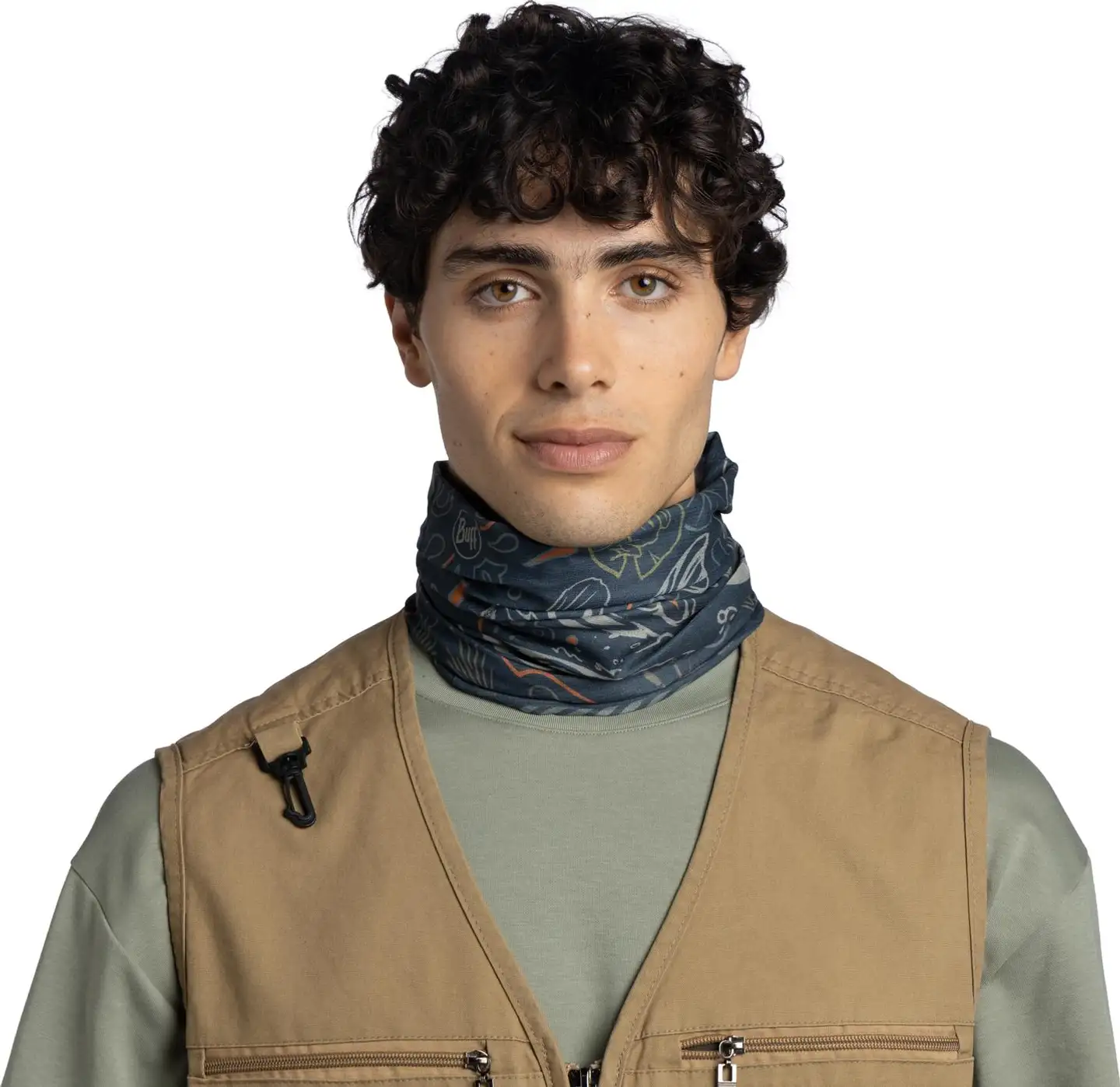 Buff tuubihuivi Coolnet UV Largemouth Navy - 4