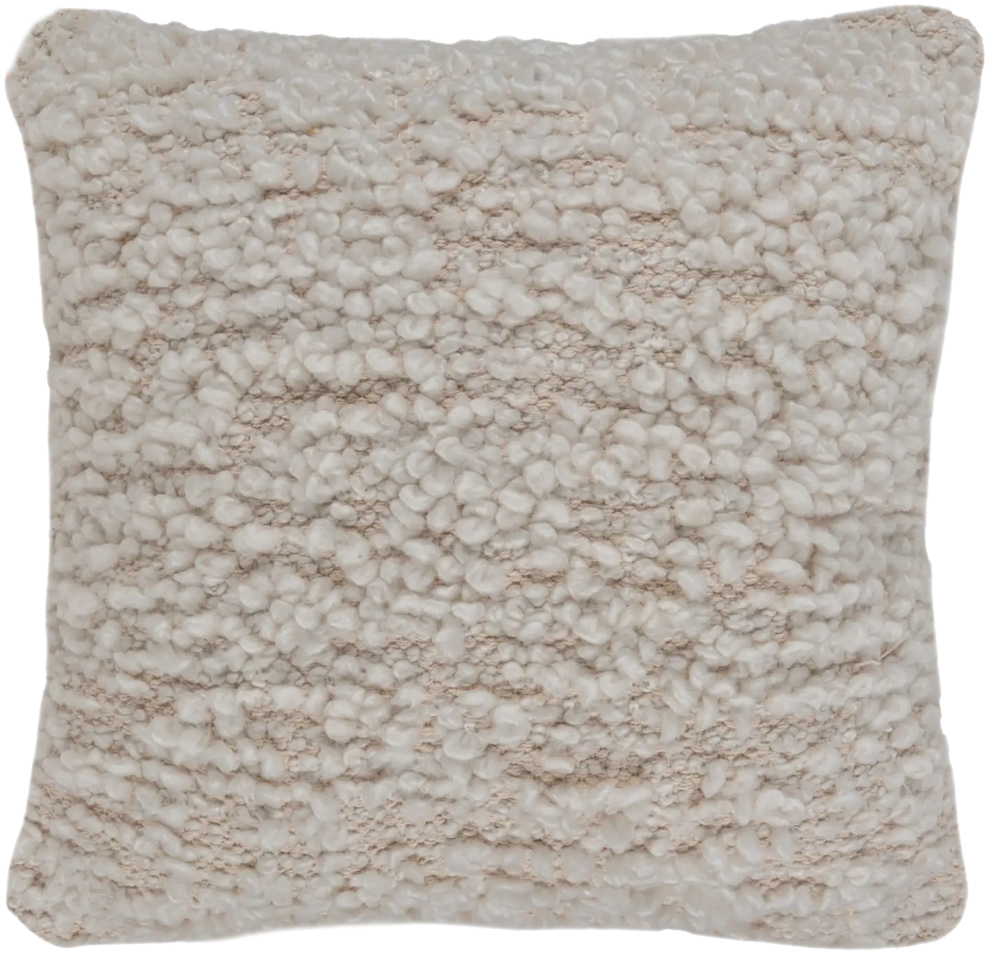 House sisustustyyny Boucle 45x45 cm, beige/luonnonvalkoinen - 1