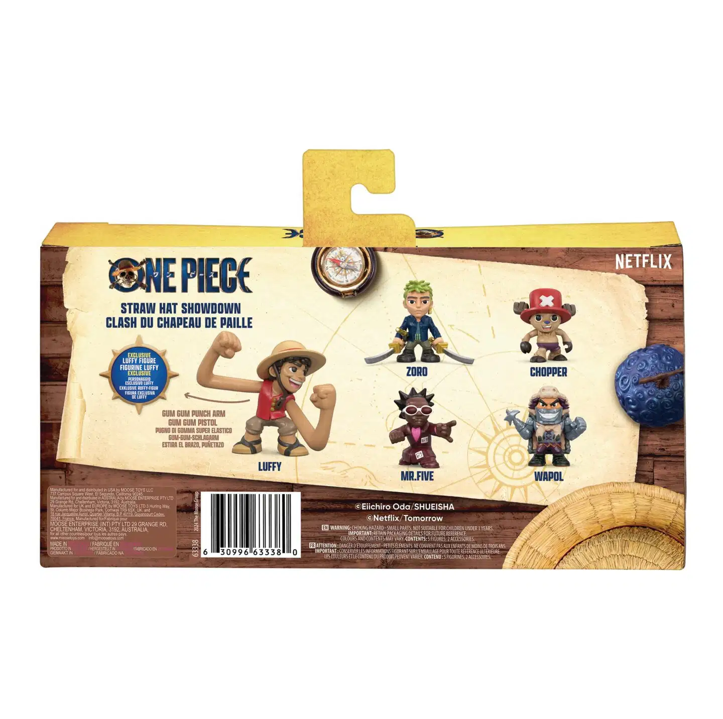 One Piece minihahmo 5-pack - 3