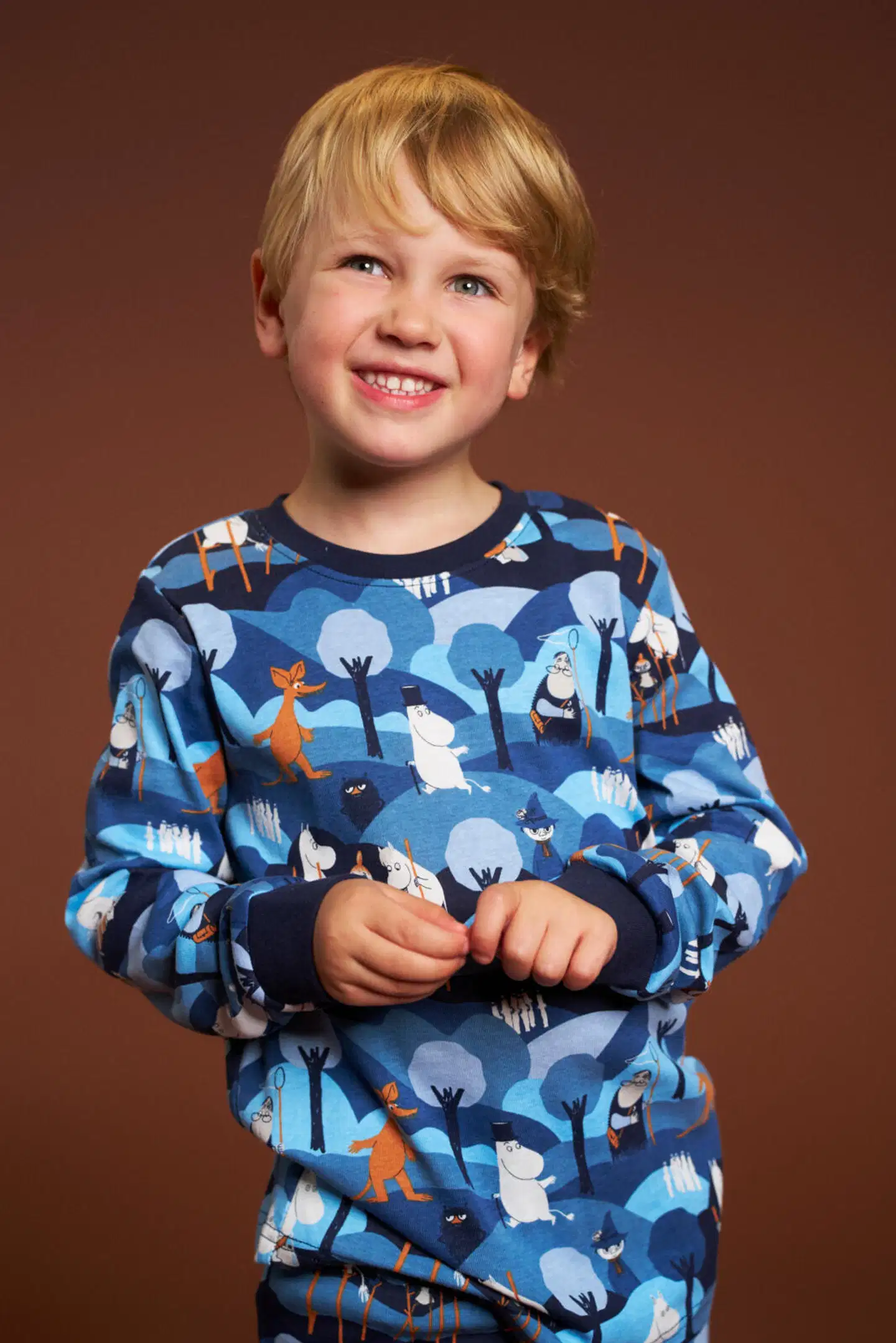 Muumi lasten pyjama Seikkailu 592939 - sininen - 8