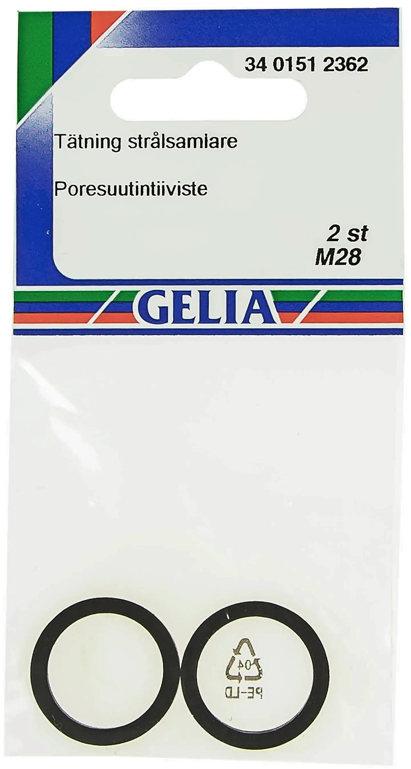 Gelia poresuutintiiviste M28 2kpl