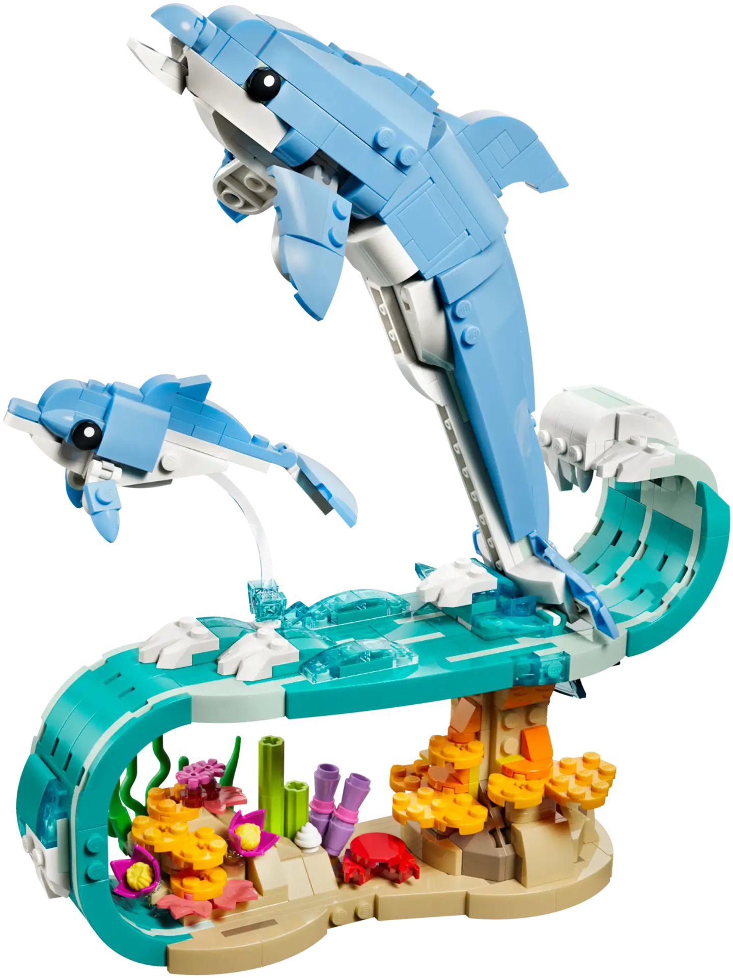 LEGO® Creator 31385 Merieläimet: Söpöt delfiinit - 2