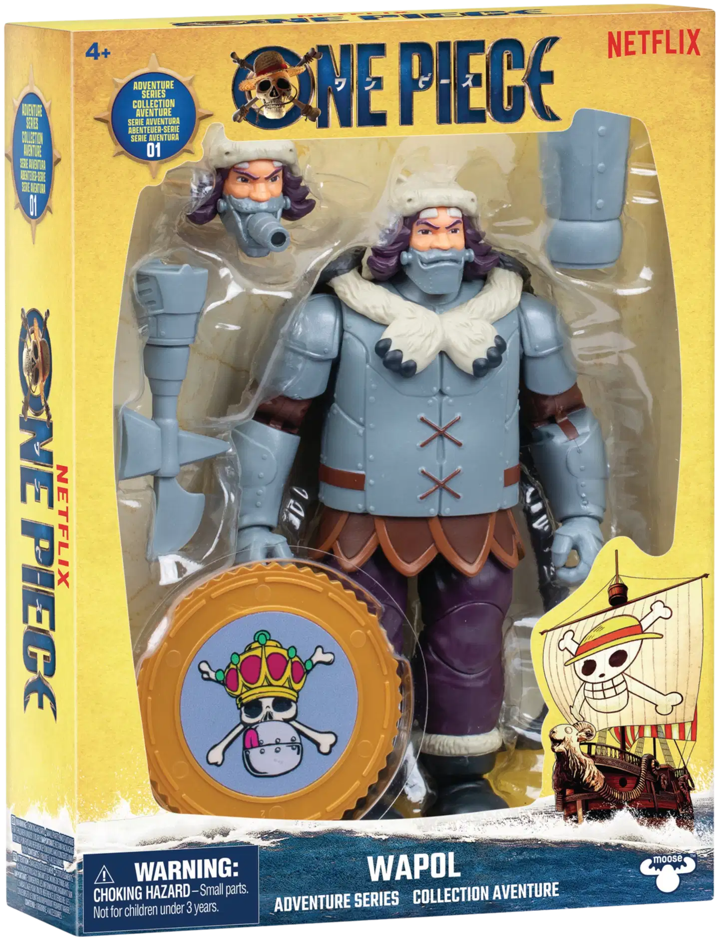 One Piece toimintahahmo Wapol 15 cm - 3